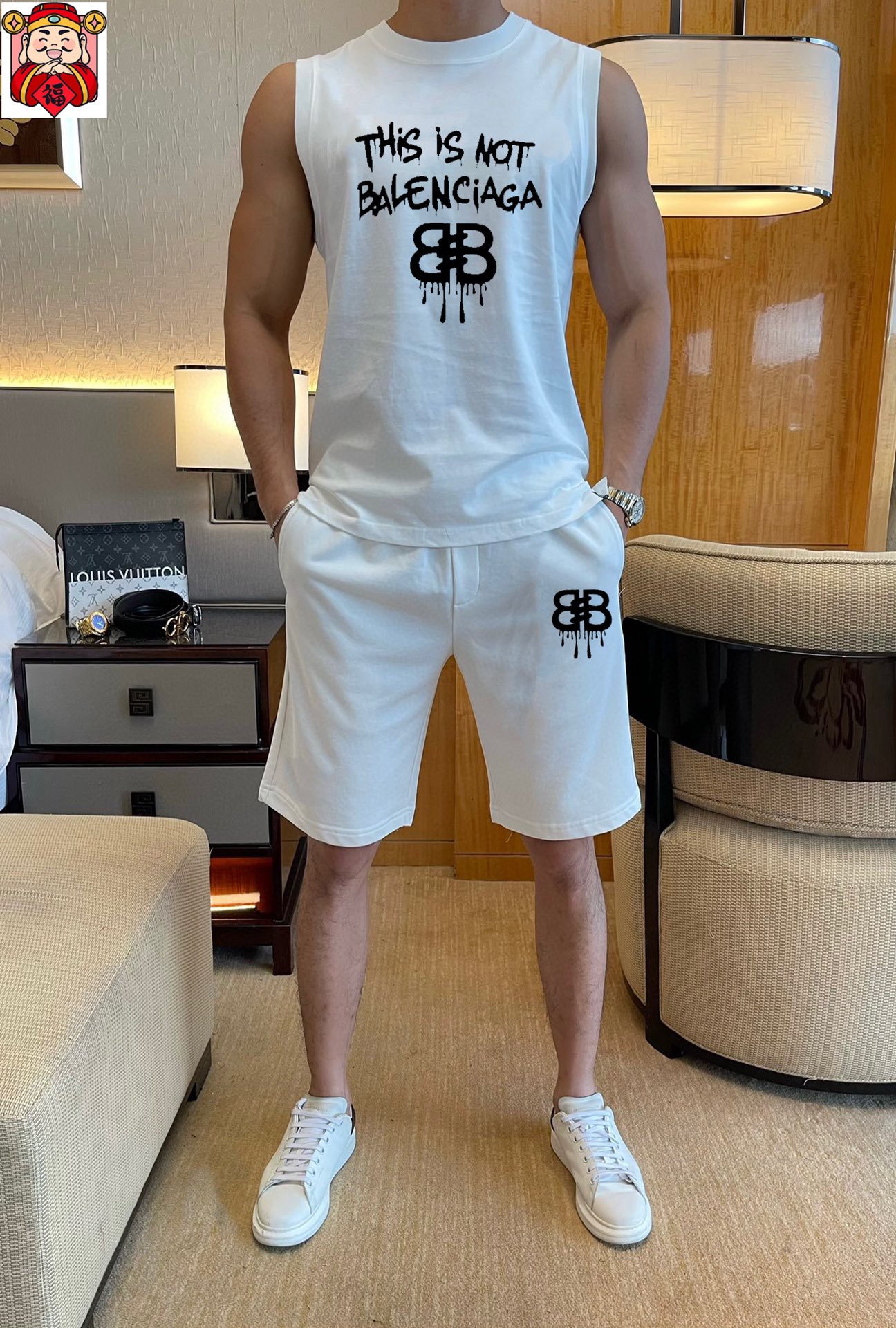 Balenciaga 品牌【BALENCIAGA 巴黎世家】2025春夏季新品背心套装