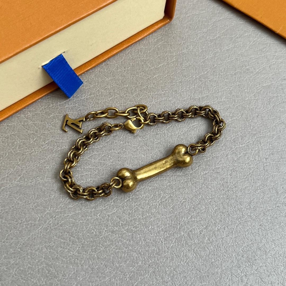  🔥新款🔥原单货LV 手链🔹🔹Louis Vuitton 路易威登 手链🔹专柜一致材质 火爆款出货 设计