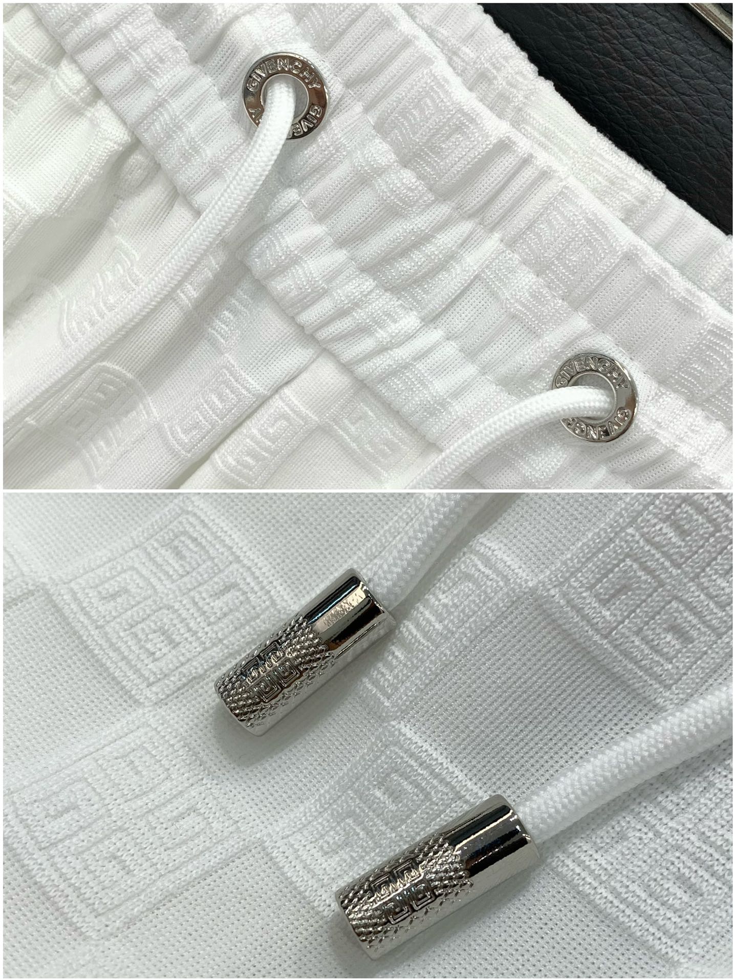 High-End White Suit with Classic Typography and Finely Embroidered Design - 图片 6
