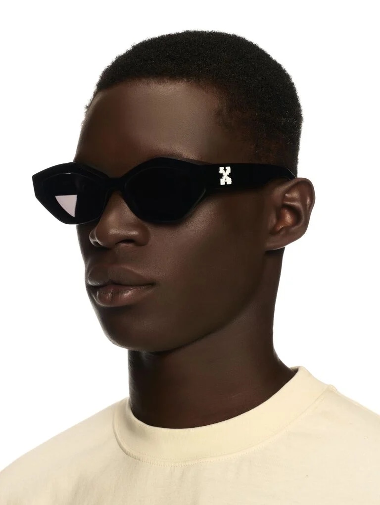  ‼️ 模特图 搭配专柜最新版黑色包装盒，偏光版OFF WHITE OERI144系列，支持对比，高版本