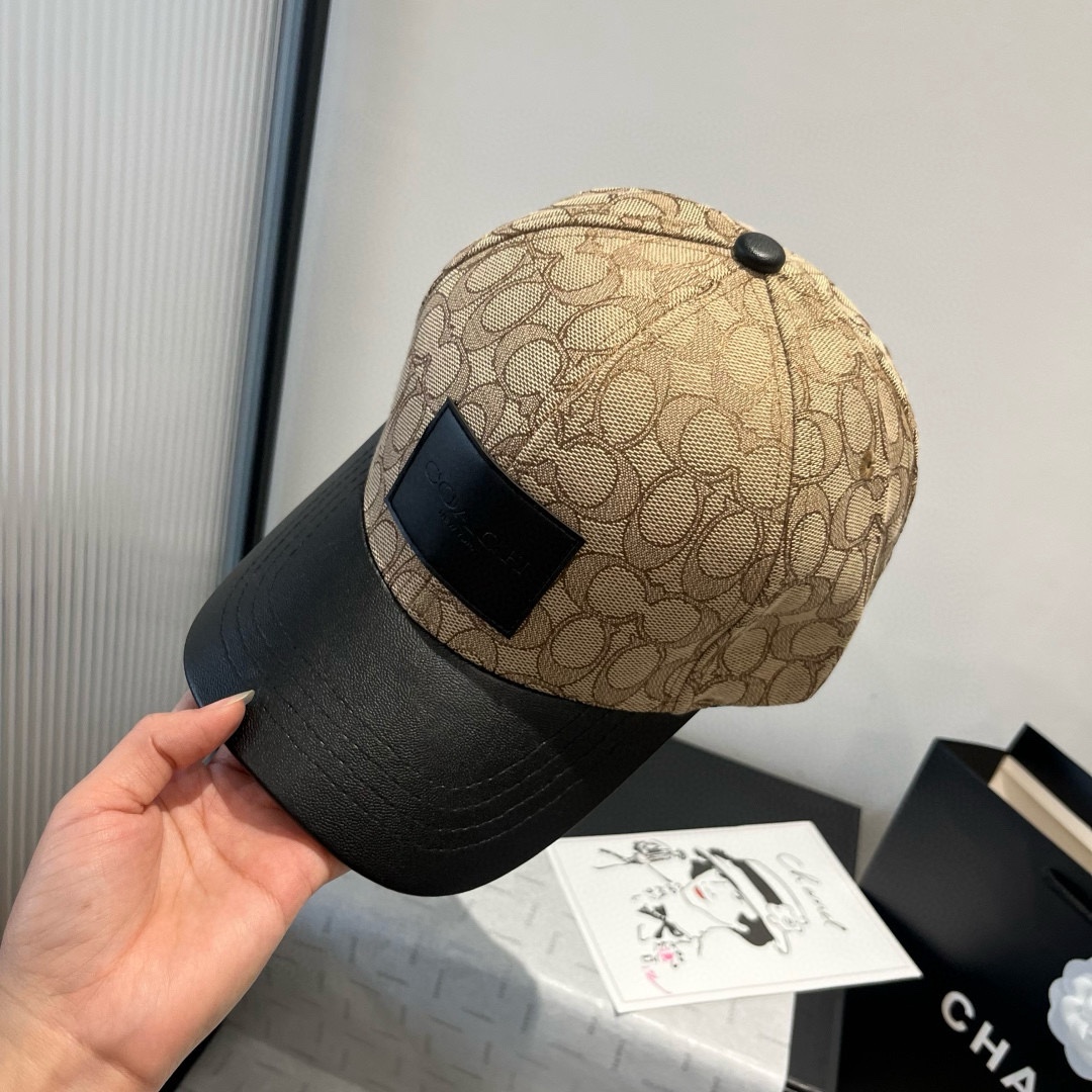 🆕

蔻驰新款鸭舌帽，头围57cm