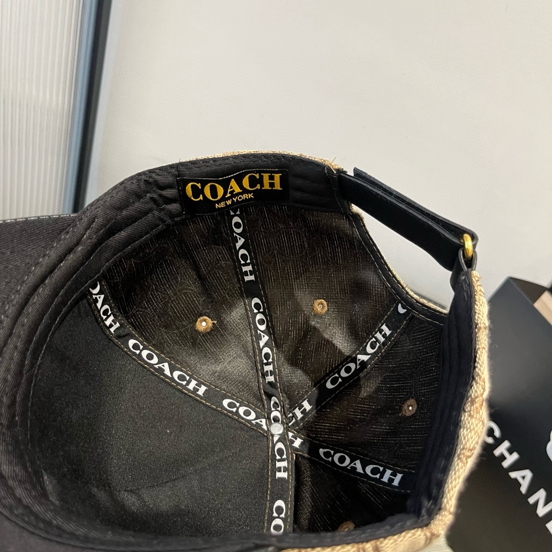 🆕

蔻驰新款鸭舌帽，头围57cm