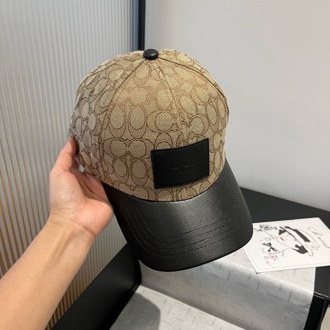 🆕

蔻驰新款鸭舌帽，头围57cm