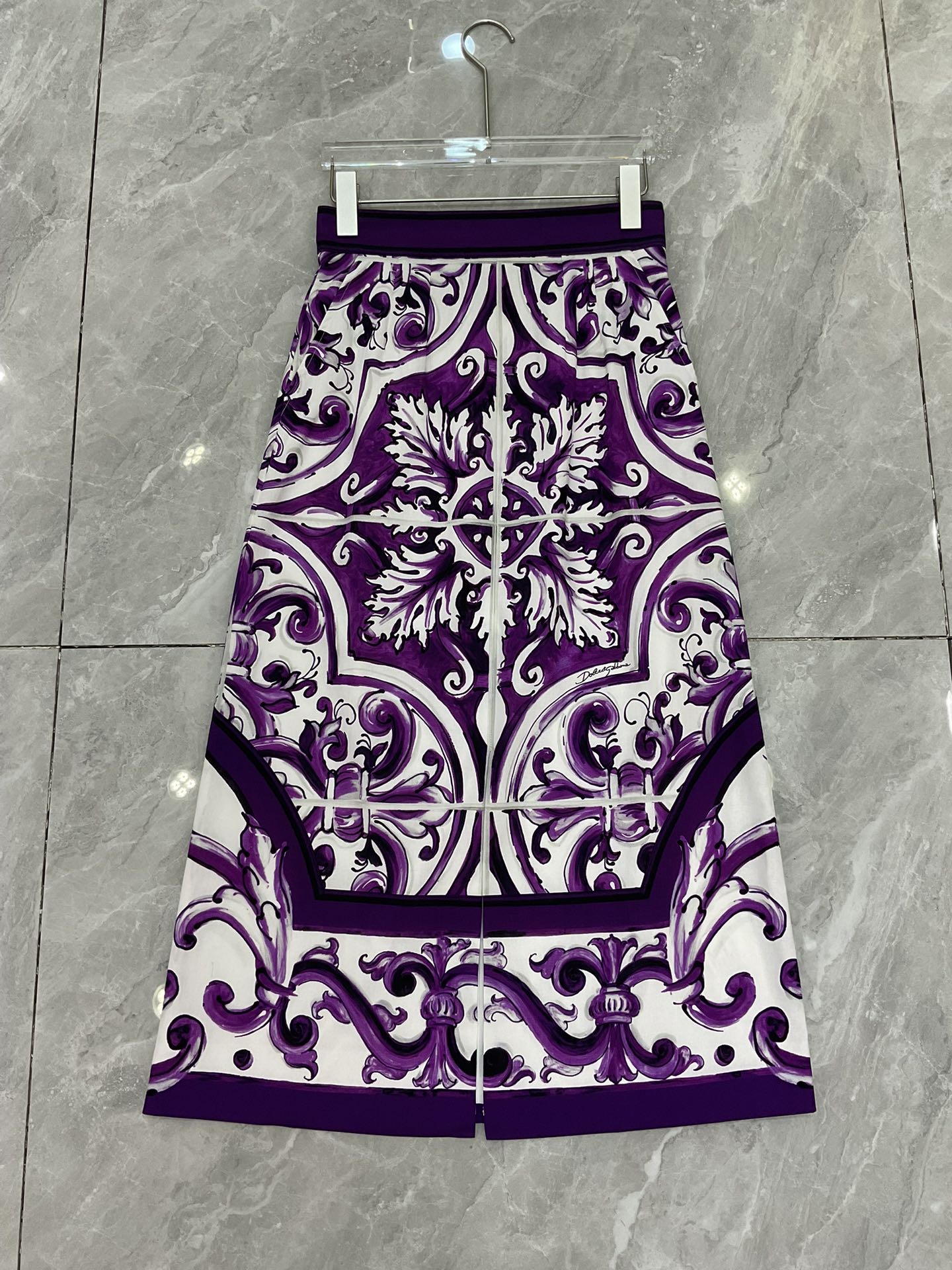 P621 original smlxlxl 289 long skirts, with a packaged DG, a purple pottery rinsing and a wrinkled cotton. - 图片 4