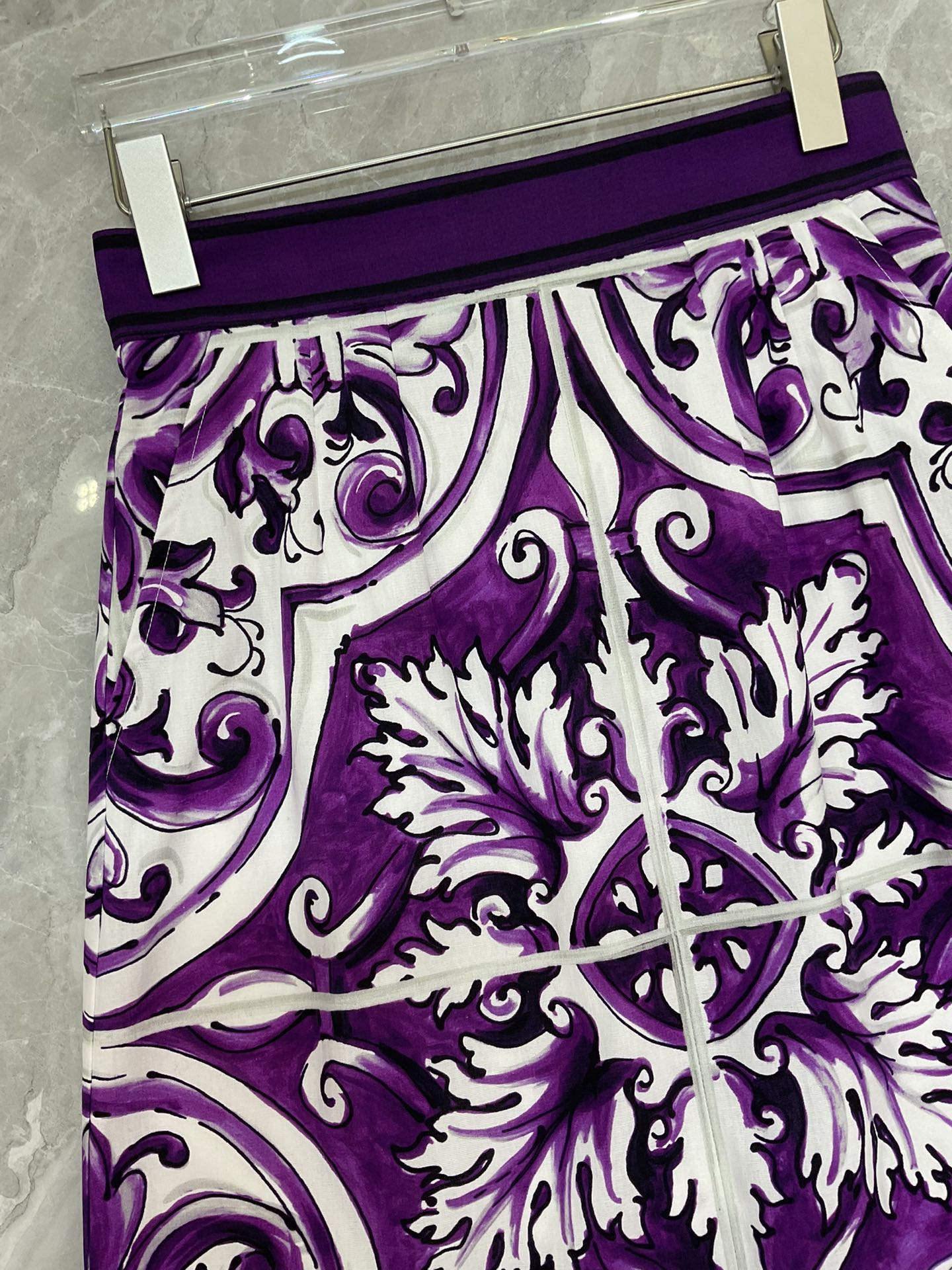 P621 original smlxlxl 289 long skirts, with a packaged DG, a purple pottery rinsing and a wrinkled cotton. - 图片 6