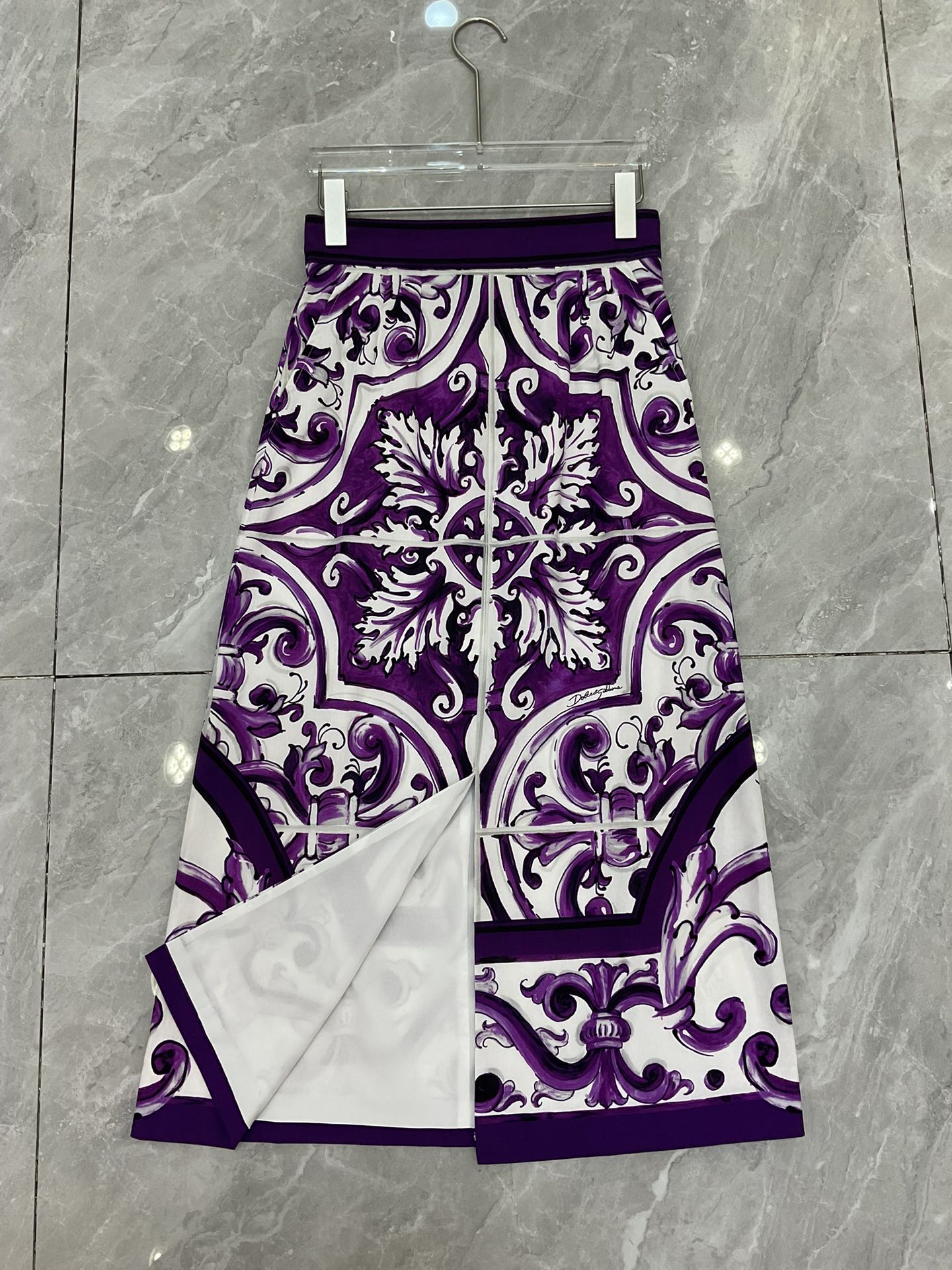 P621 original smlxlxl 289 long skirts, with a packaged DG, a purple pottery rinsing and a wrinkled cotton. - 图片 5