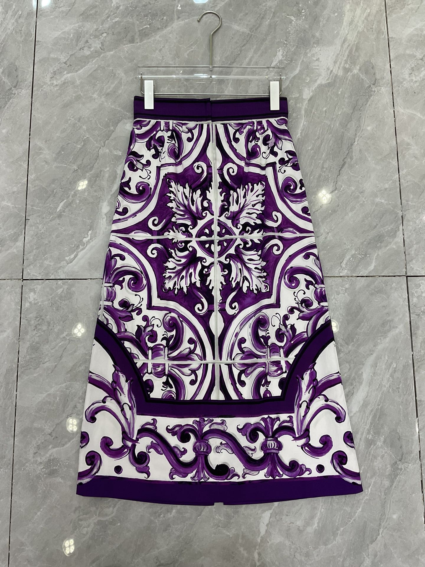 P621 original smlxlxl 289 long skirts, with a packaged DG, a purple pottery rinsing and a wrinkled cotton. - 图片 7