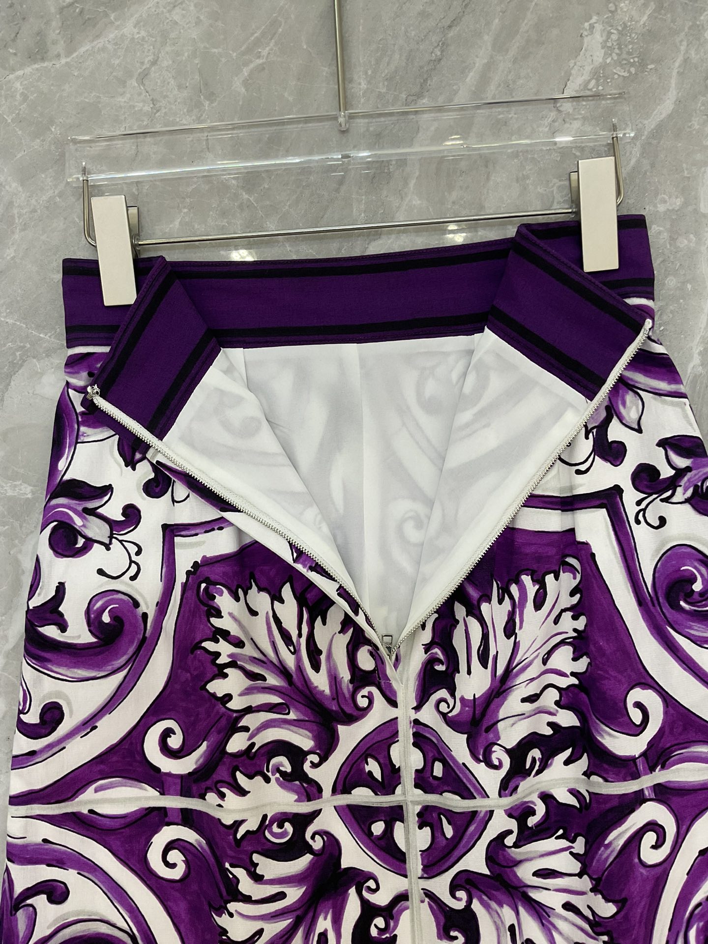 P621 original smlxlxl 289 long skirts, with a packaged DG, a purple pottery rinsing and a wrinkled cotton. - 图片 9