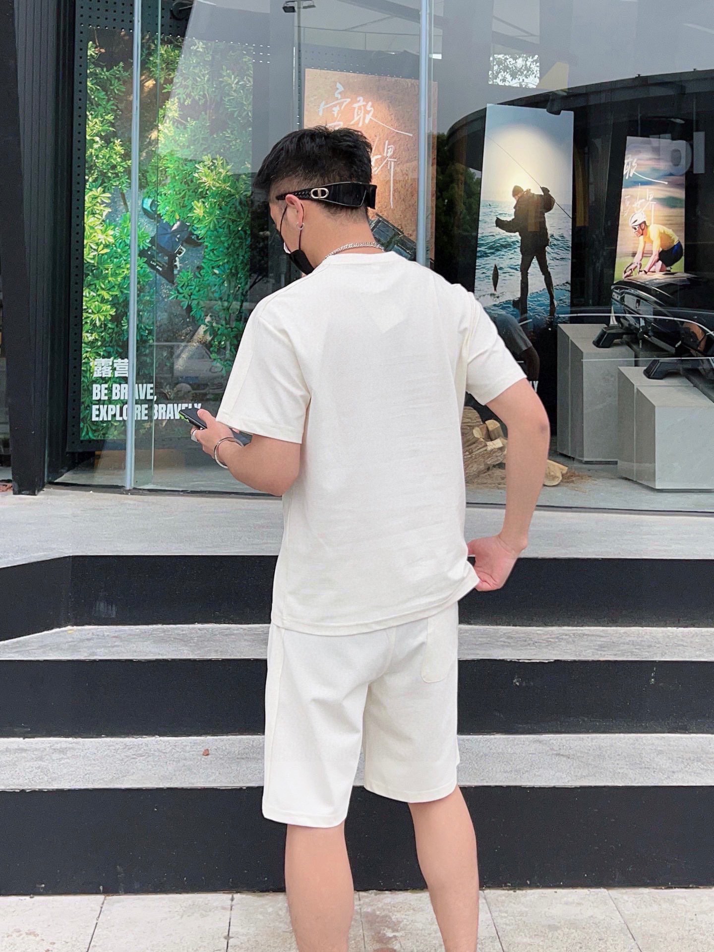 Chrome Hearts 品牌【ChampionHearts 克罗心】 2025新款男士短袖短裤套装 销售 市面高端版本 手感细腻柔软 让你穿着更加舒适 立体裁剪版型超赞 尺码:M-5XL下单请报身高体重