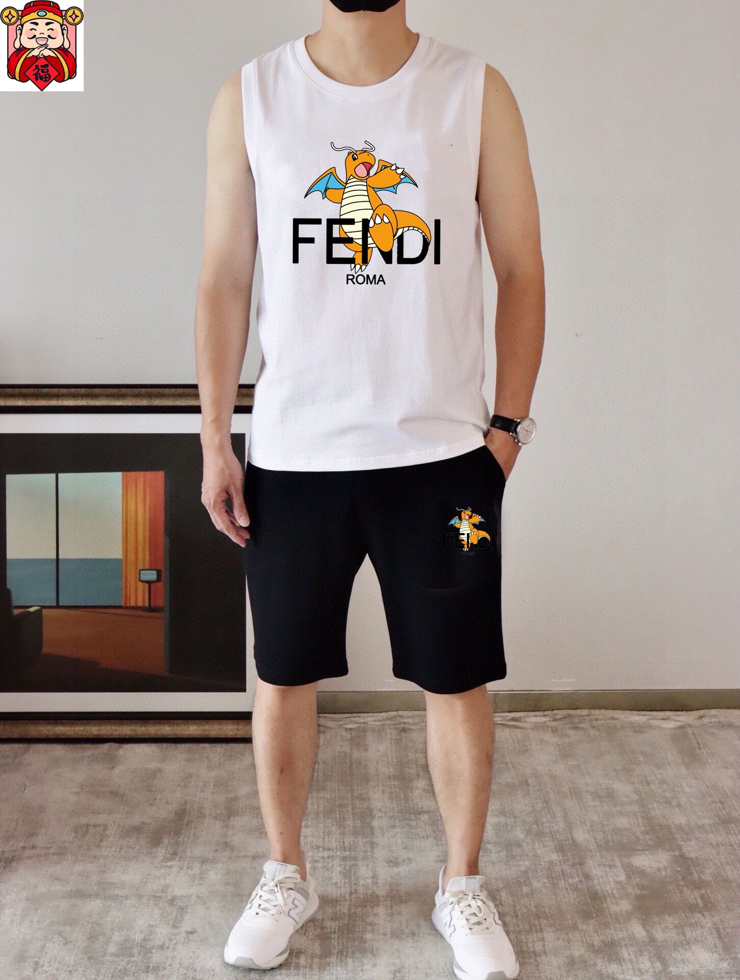 Fendi 品牌【FENDI 芬迪】2025春夏季新品背心套装