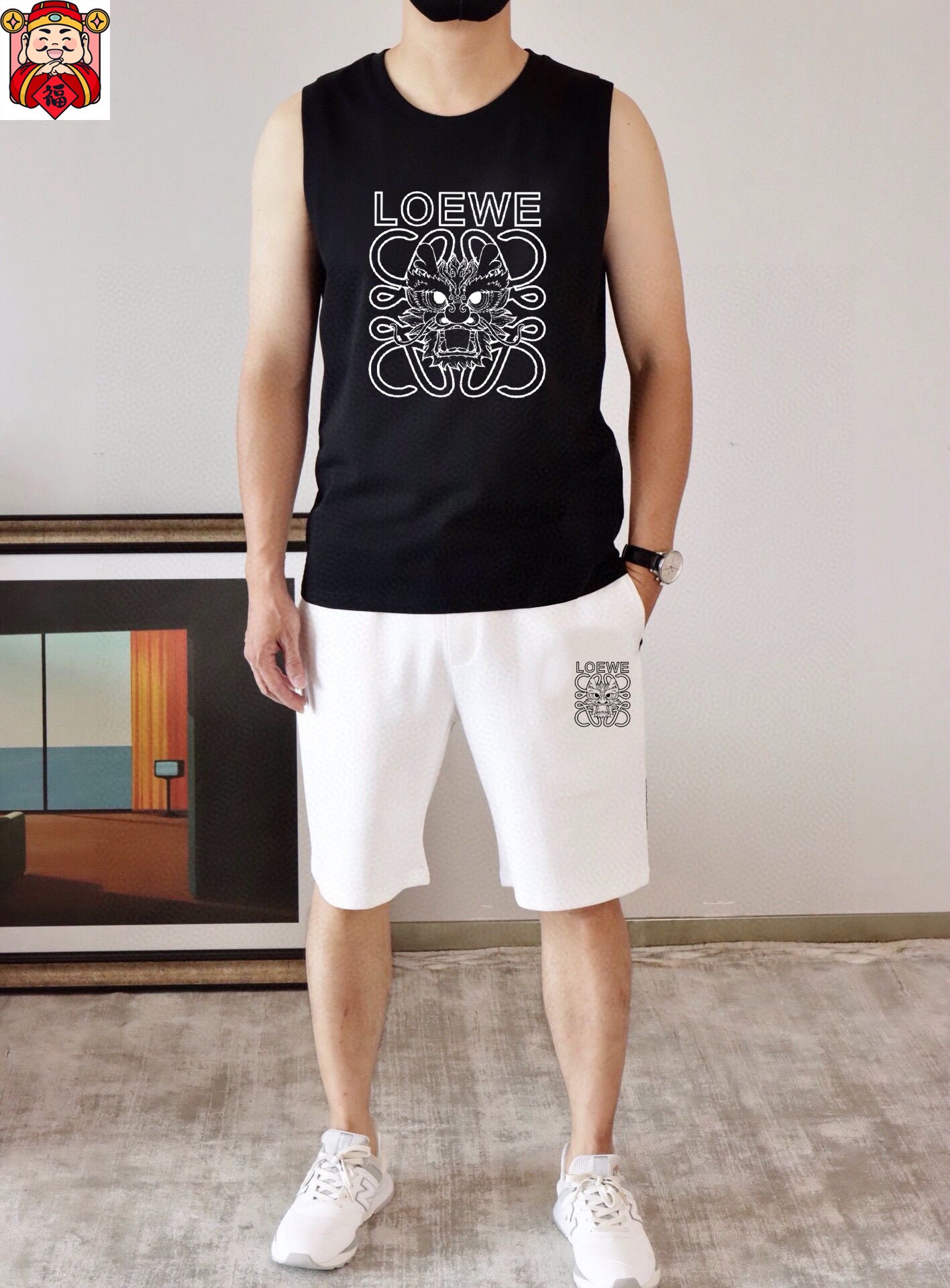 Loewe 品牌【LOEWE罗意威】2025春夏季新品背心套装