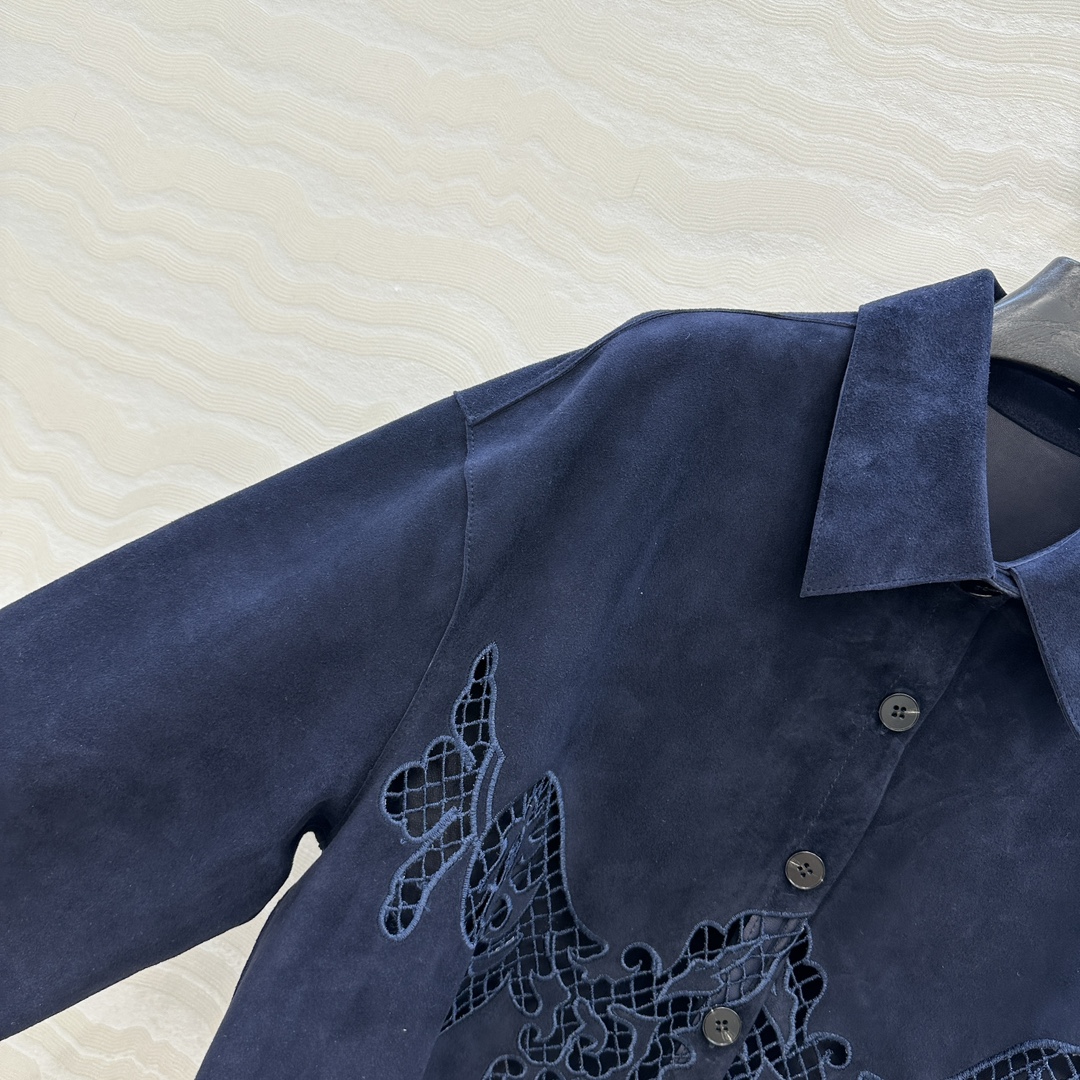 Elegant Embroidered Suede Lambskin Jacket, Stylish and Comfortable Outfit 6 i1751824702 3223 3