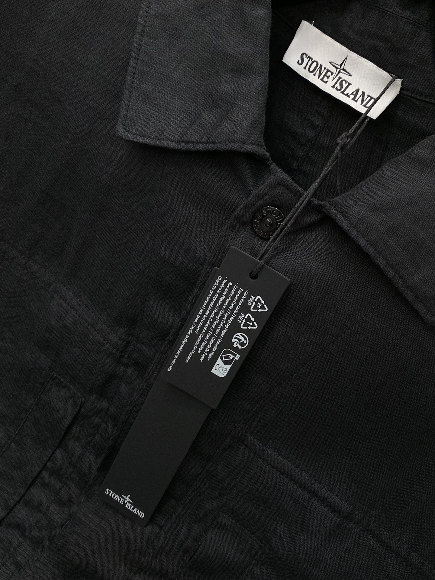 Stone Island Loose Shirt: Sizes M-2XL with Measurements for Chest, Sleeve, and Shoulders - 图片 7