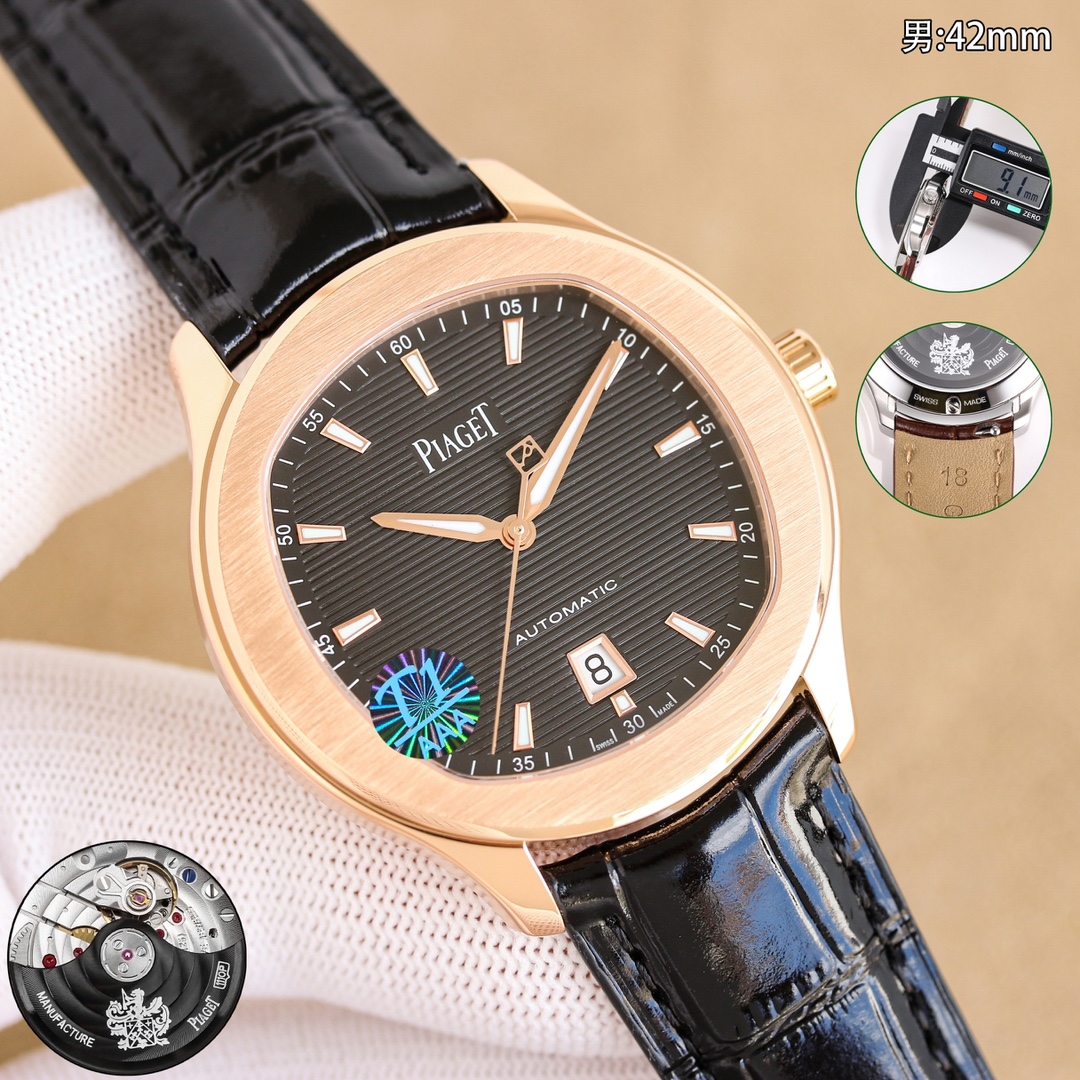 TW Polo Series: Elegant Nautilus Couple’s Watch with Steel Belt and Gold Drilling - 图片 2