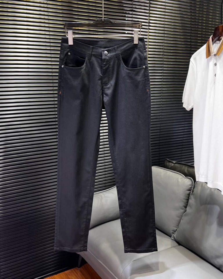 🔥Loro Piana 诺悠翩雅 lP。 1995ss 春夏新品\nQuarona 男士棉质五袋长裤休闲