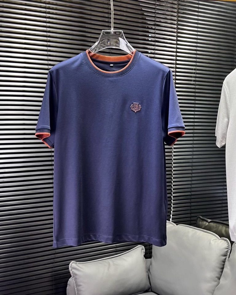 🔥Loro Piana 诺悠翩雅lP。 1995ss 春夏新品\n男士棉质针织短袖圆领T恤衫， 高奢内敛