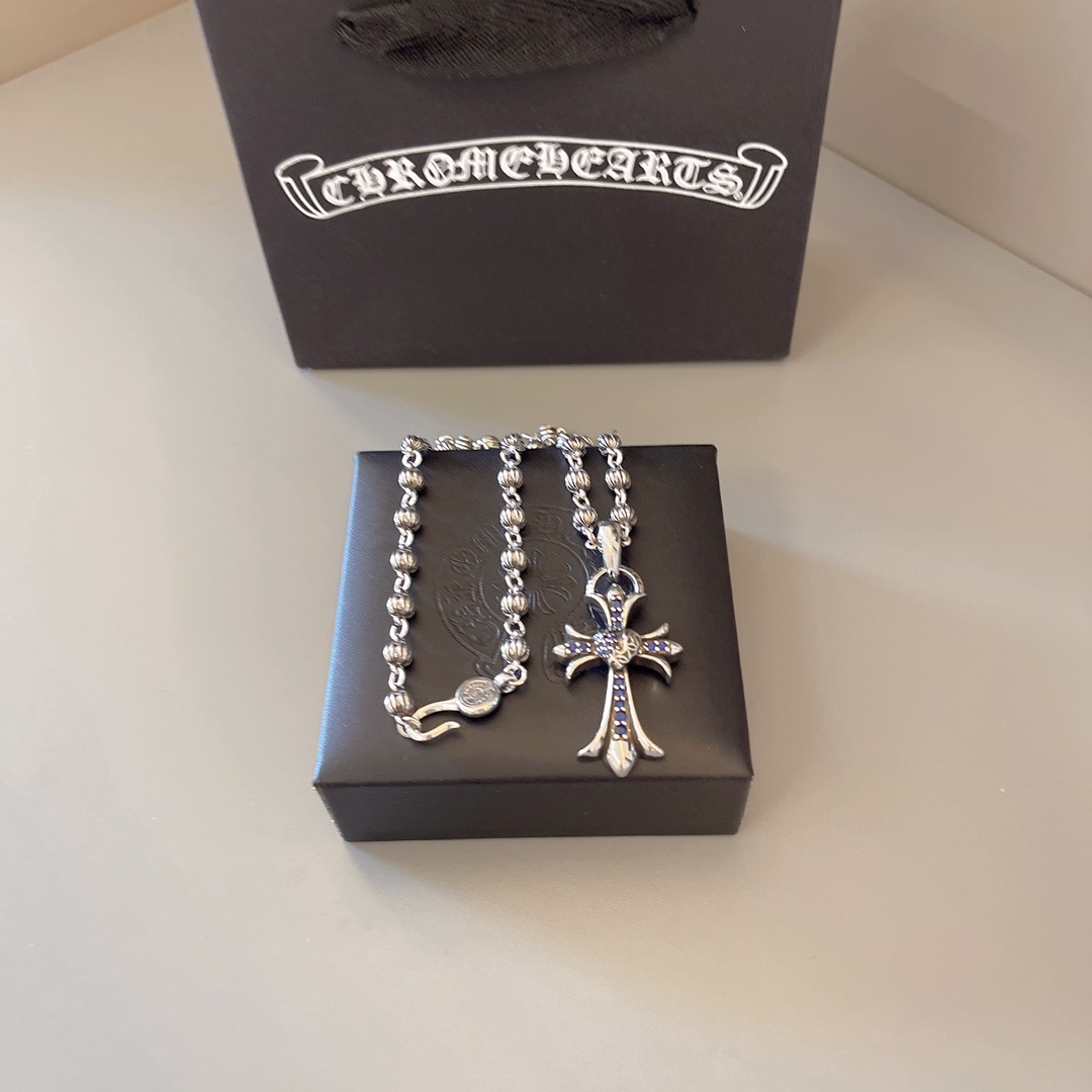 NO:557961,So handsome, the latest Chrome Hearts. No explosions, no hair. Factory direct sales. Original one-to-one reproduction. Chrome Hearts retro necklace, fine jewelry, chrome hearts, necklace.19860909太帅爆了最新款克罗心 不爆不发 厂家直销 原版一比一复刻 克罗心复古项链,饰品精品,chrome hearts,necklace,Jewelry