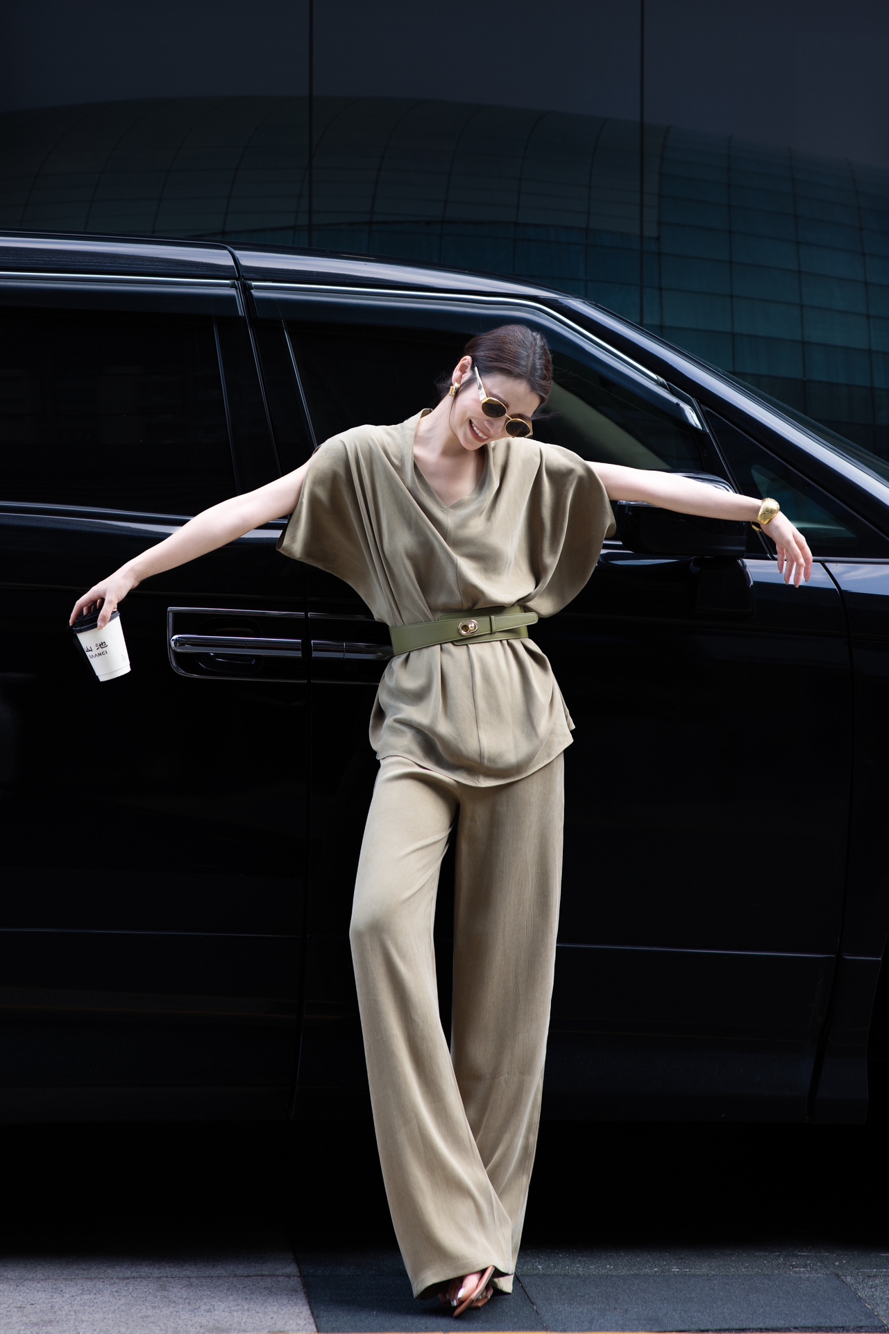 “YSL Women’s Clothes: High Quality, Oceanic Fashion, Lazy Atmosphere, 3 Colors, Sizes SMLXL” - 图片 9