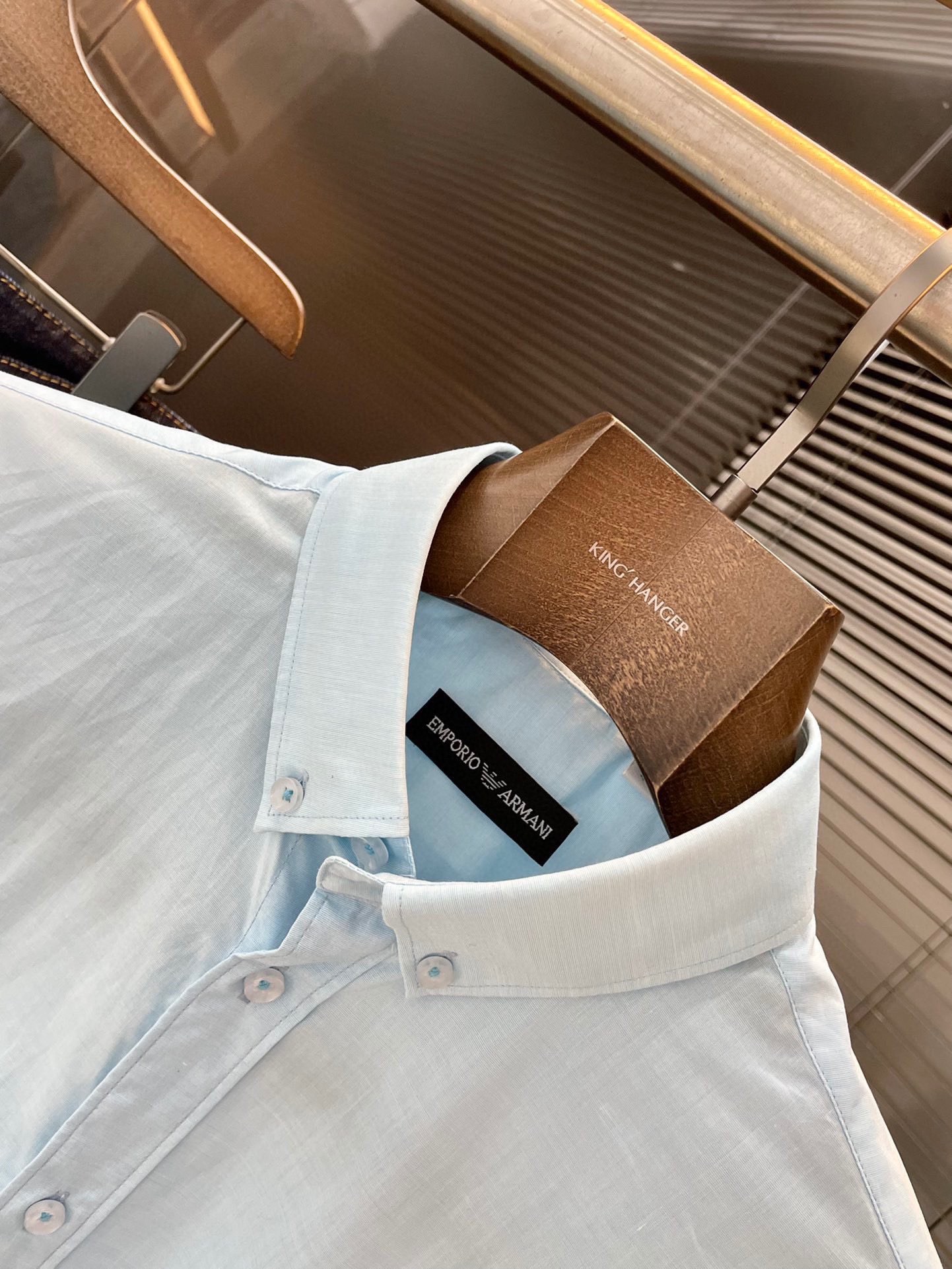 P675 Empirio Armin- (Amani) New Summer 2025 Star Consort: Stylish Cotton-Based Shirts for Men - 图片 3