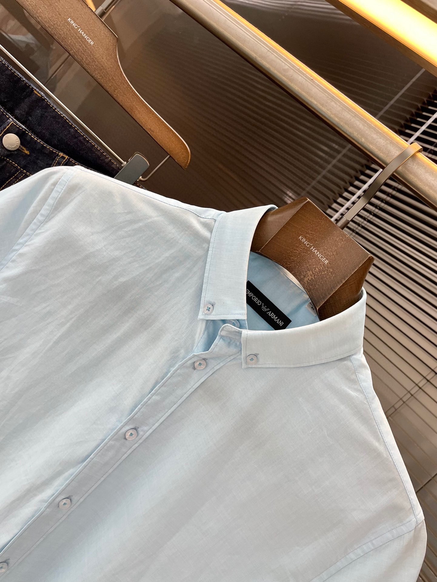 P675 Empirio Armin- (Amani) New Summer 2025 Star Consort: Stylish Cotton-Based Shirts for Men - 图片 2