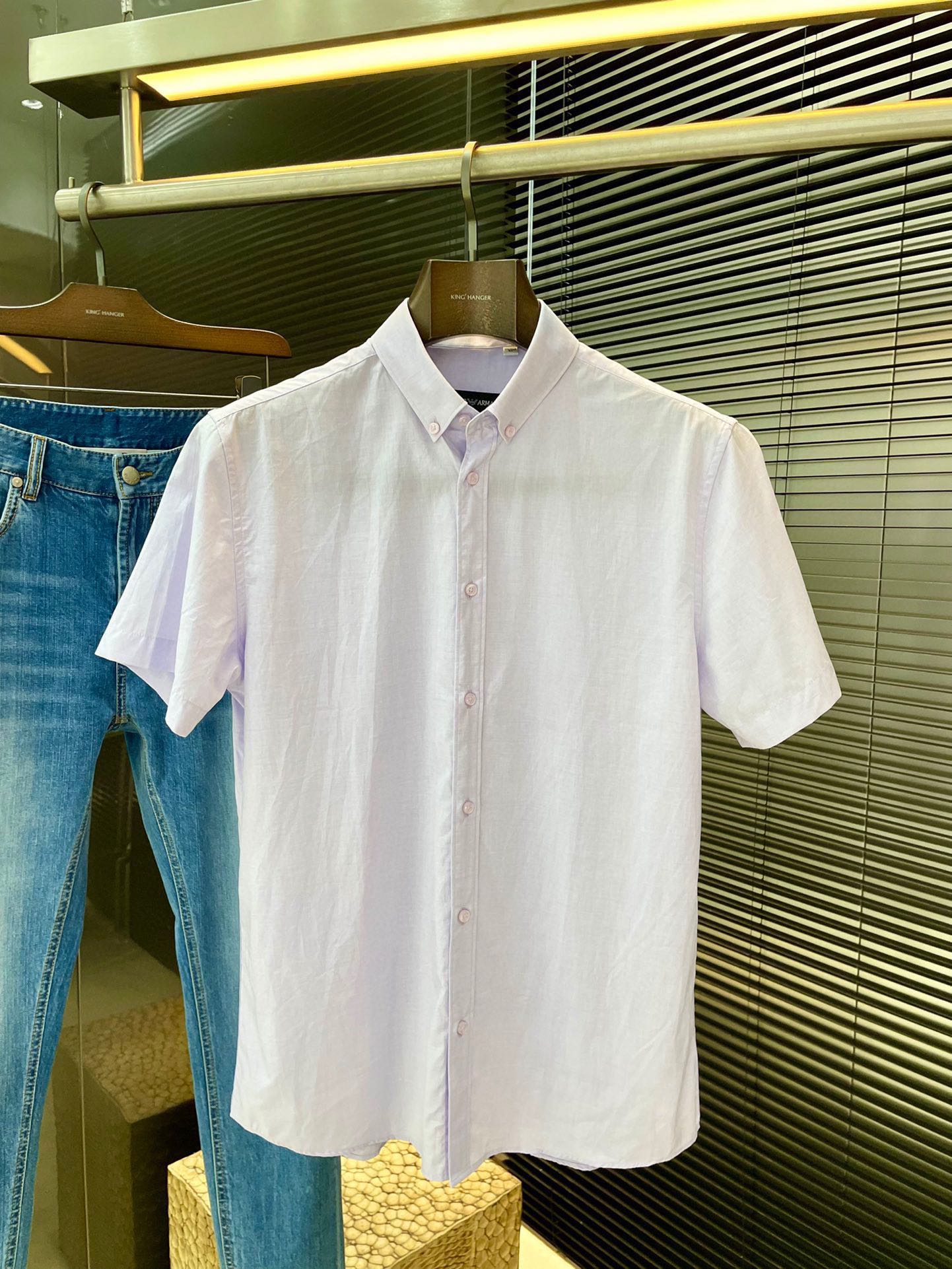 P675 Empirio Armin- (Amani) New Summer 2025 Star Consort: Stylish Cotton Shirts for Men - 图片 1