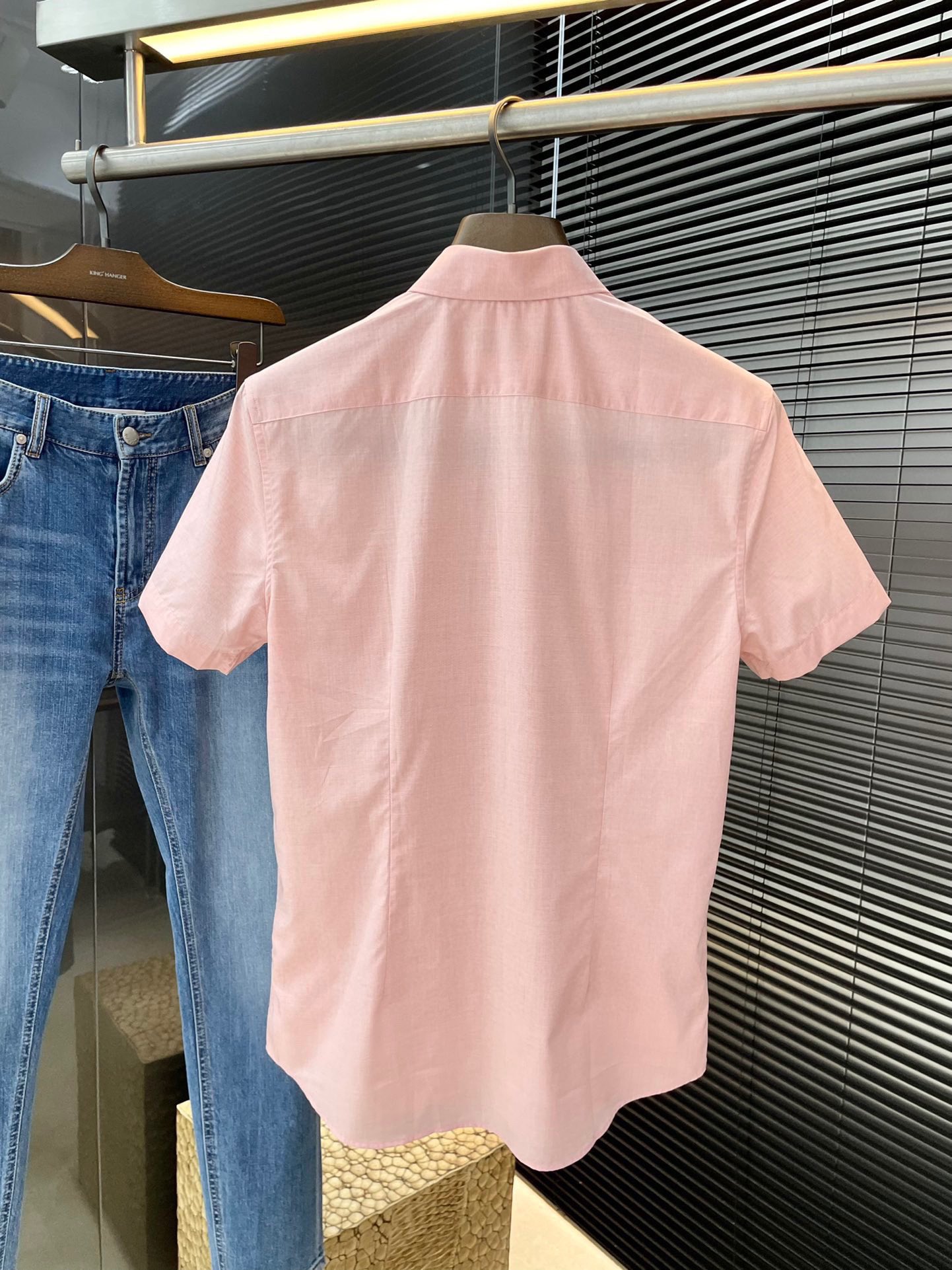 P675 Empirio Armin- (Amani) New Summer 2025 Star Consort: Simple, Stylish Cotton Fashion Shirts - 图片 9