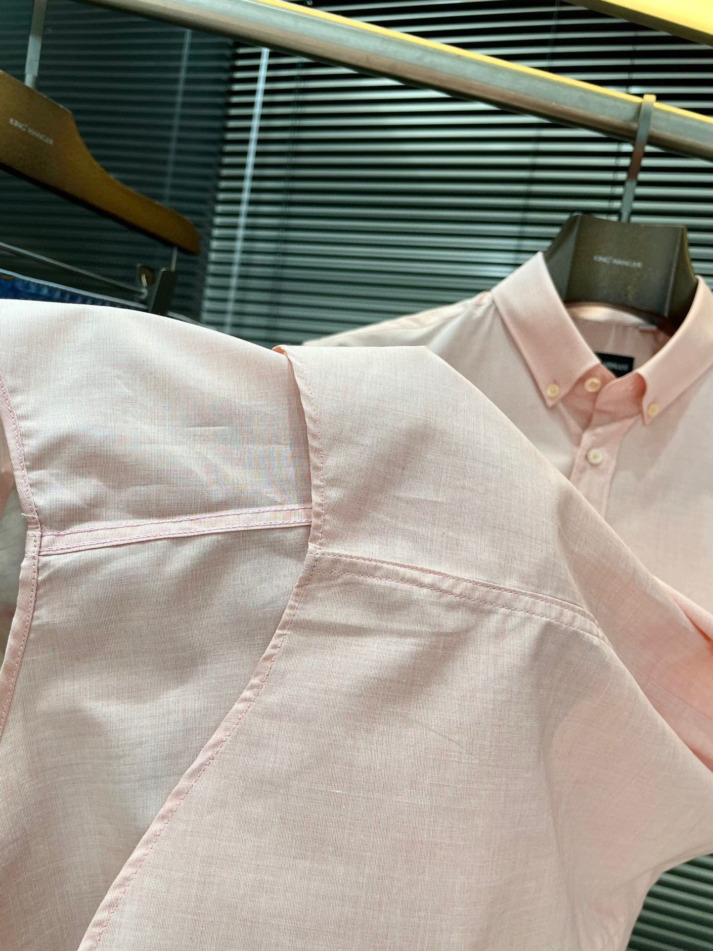 P675 Empirio Armin- (Amani) New Summer 2025 Star Consort: Simple, Stylish Cotton Fashion Shirts - 图片 7