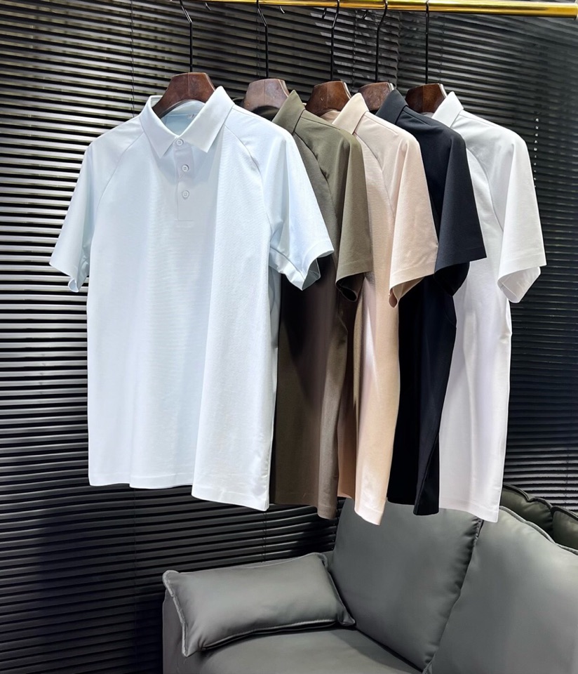 🔥迪桑特 25年春夏新品男士短袖翻领T袖POLO衫，解锁活力新风尚，插肩Polo来袭！五色 M-4XL 