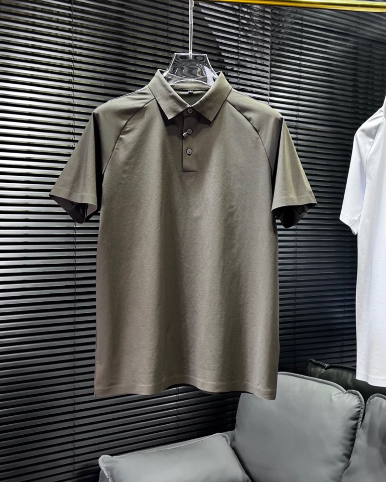 🔥迪桑特 25年春夏新品男士短袖翻领T袖POLO衫，解锁活力新风尚，插肩Polo来袭！五色 M-4XL 