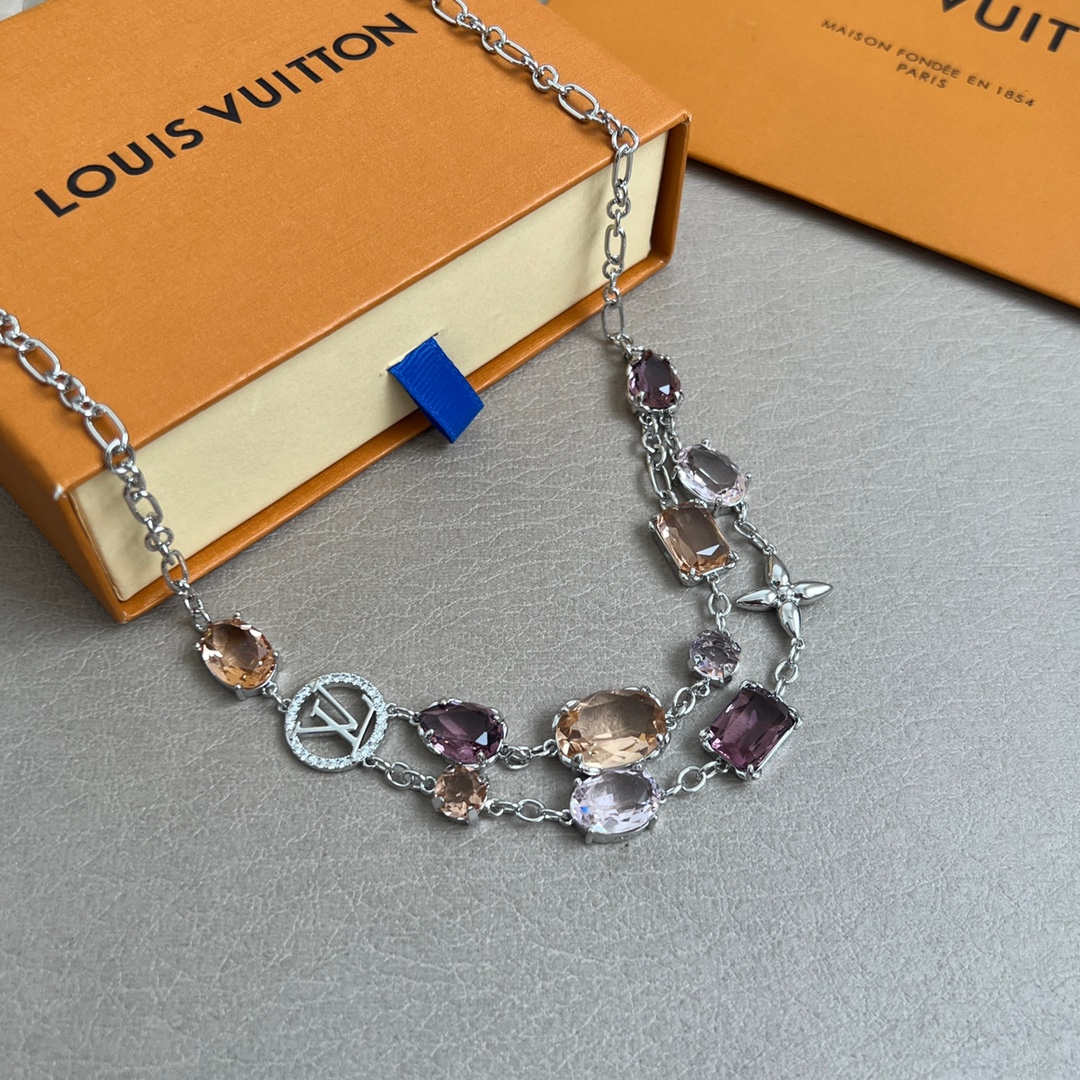 【】原单货 LV 项链🔹🔹Louis Vuitton 路易威登 🔹专柜一致材质 火爆款出货 设计独特 复