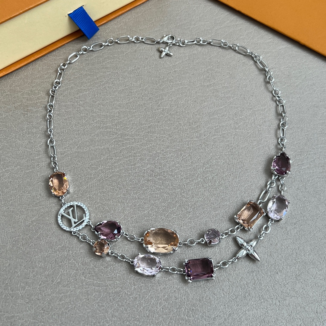 【】原单货 LV 项链🔹🔹Louis Vuitton 路易威登 🔹专柜一致材质 火爆款出货 设计独特 复