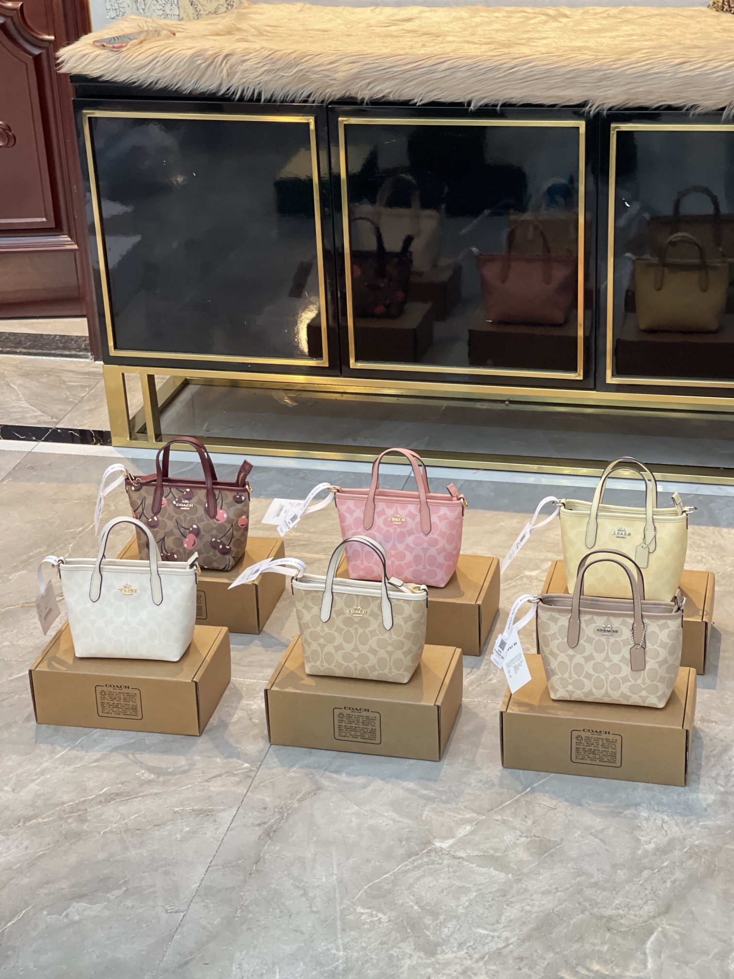 Avión de caja especial Coach mini tote bolso pequeño tote, ¡versión de compra por encargo! Este lote de mercancía es en…