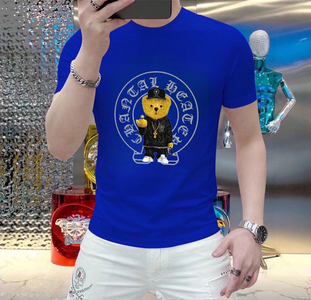 Chrome Hearts 品牌【ChampionHearts 克罗心】(胖子福音) 男士休闲短袖T恤