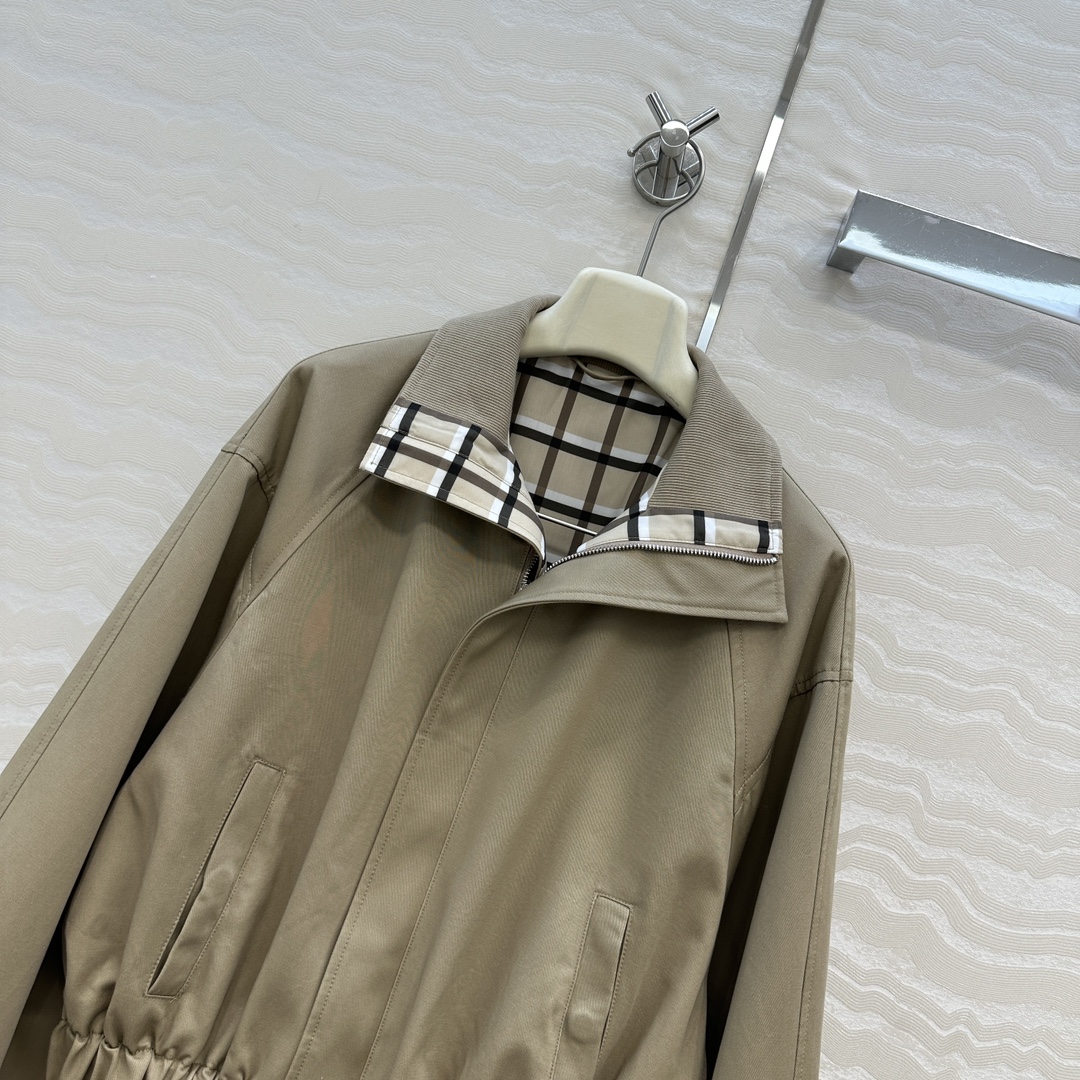 独家首发💕高端原单品质，BV长期主义。巴恩风时髦穿搭！25s早秋新品夹克外套！定制进口高支斜纹棉面料挺阔