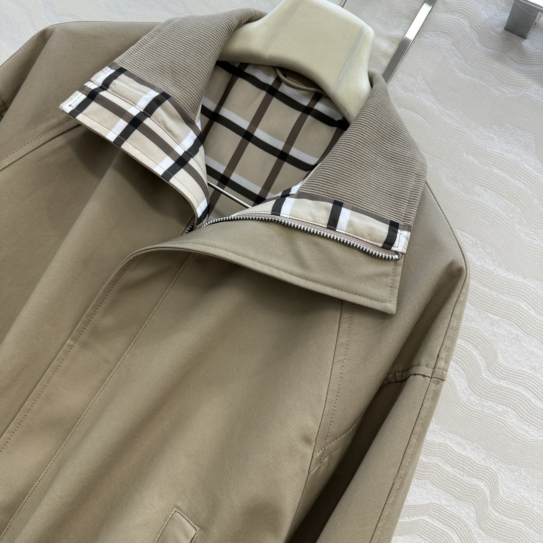 独家首发💕高端原单品质，BV长期主义。巴恩风时髦穿搭！25s早秋新品夹克外套！定制进口高支斜纹棉面料挺阔