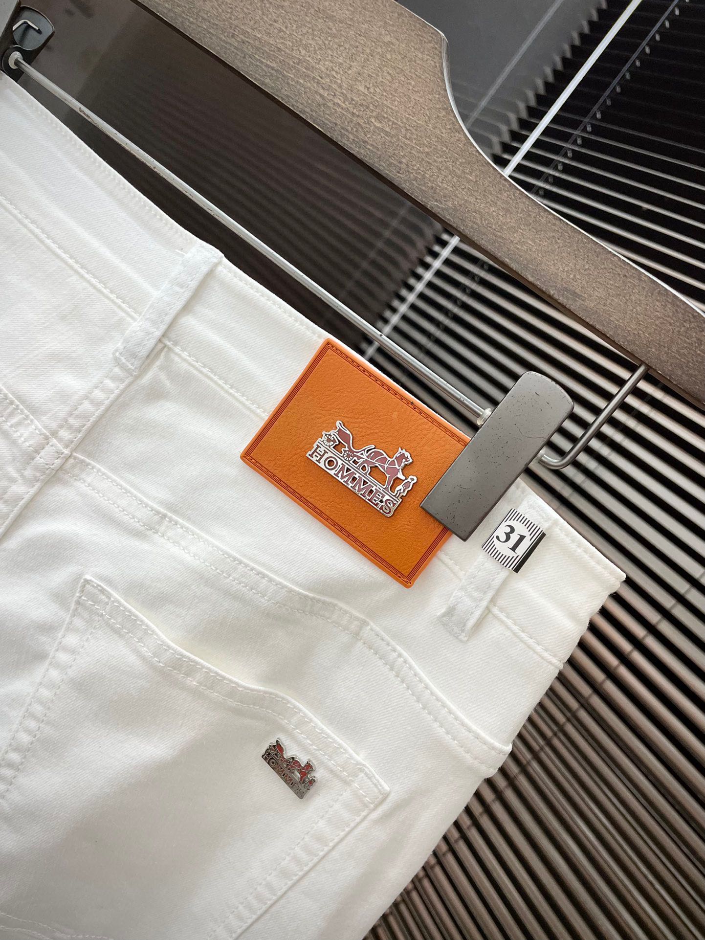 Hermes Summer 2025 Jeans: Italian Cowboy Fabric, Comfortable Fit, Stylish Design - 图片 6