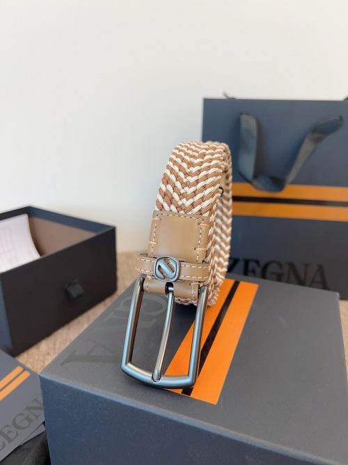 Zegna Men's Woven Belt - Comfortable, Breathable, and Perfect for Summer 1 Zegna Men's Woven Belt - Comfortable, Breathable, and Perfect for Summer