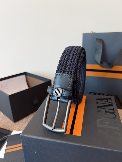 Zegna Men's Braided Belt - Spring/Summer Collection, High-Elastic, Breathable 1 Zegna Men's Braided Belt - Spring/Summer Collection, High-Elastic, Breathable