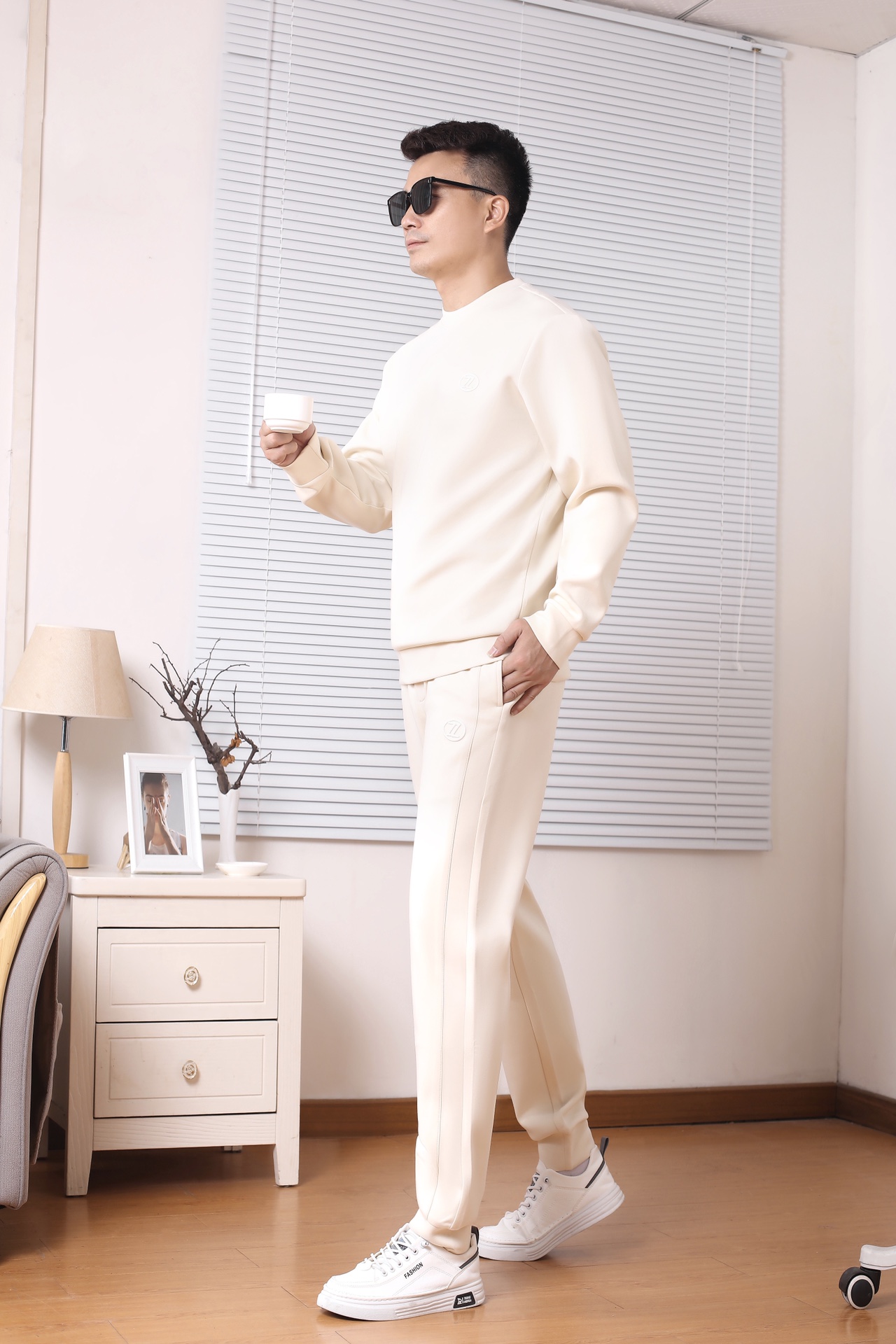 2025 Fall Winter Men’s Suite: Classic, Warm, Stylish Cotton Fabric, Embroidery, High Quality - 图片 4