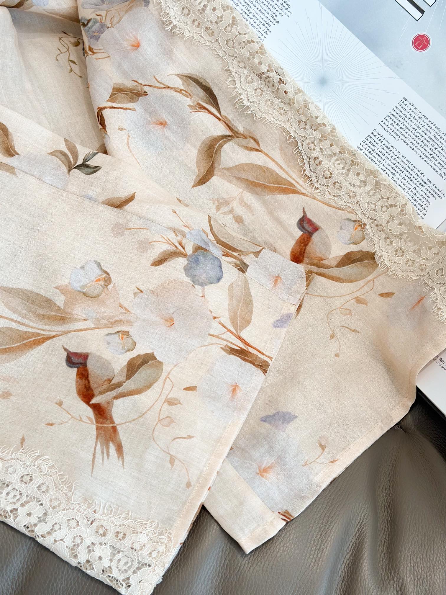 “Zimmermann Summer Collection: Custom-Made Originals with Laced Shirts and Loose-Fit Pants” - 图片 5