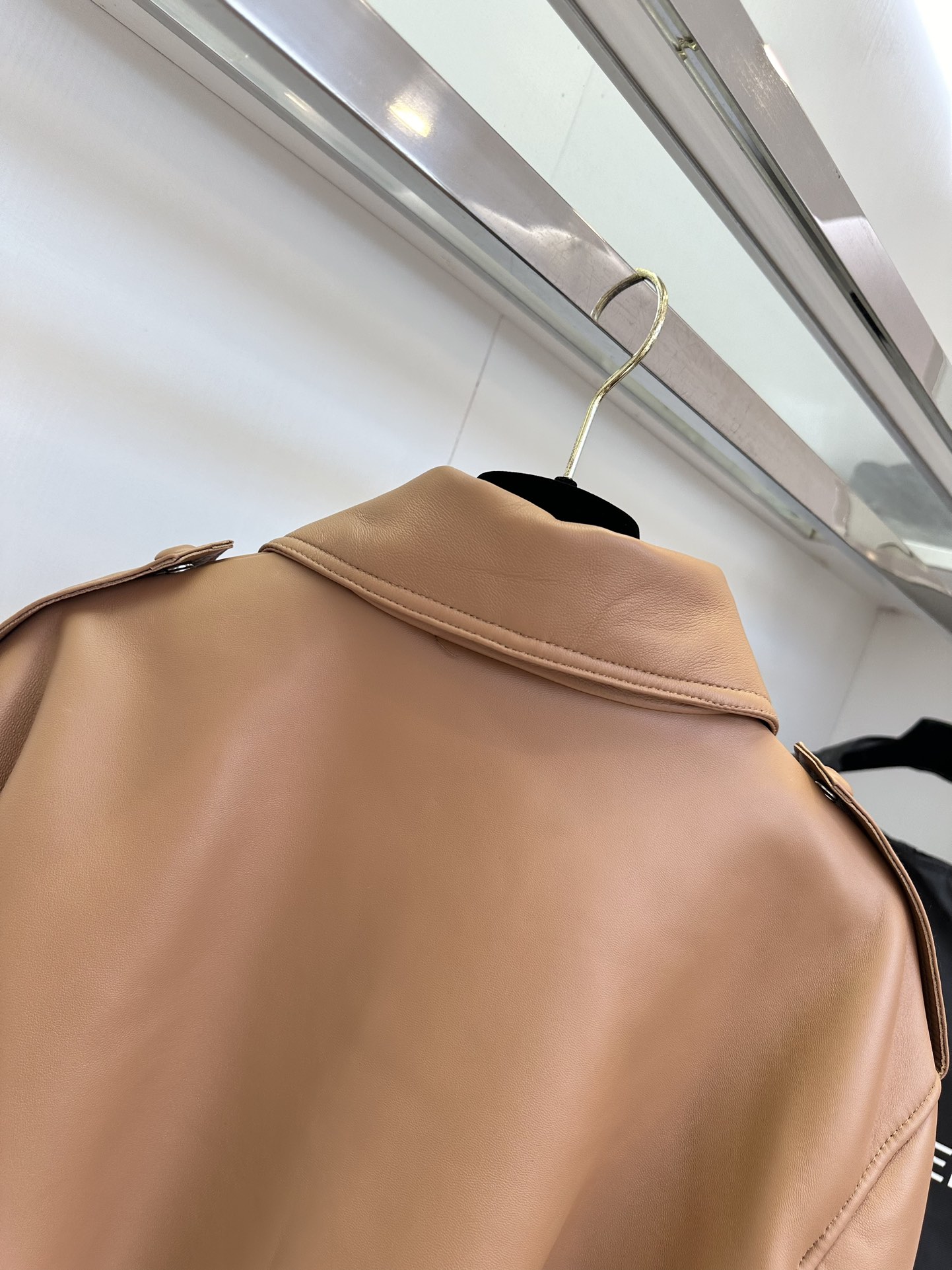 Women's Lambskin Leather Jacket - Utility Style with Belted Waist 9 i1752303764 5807 7