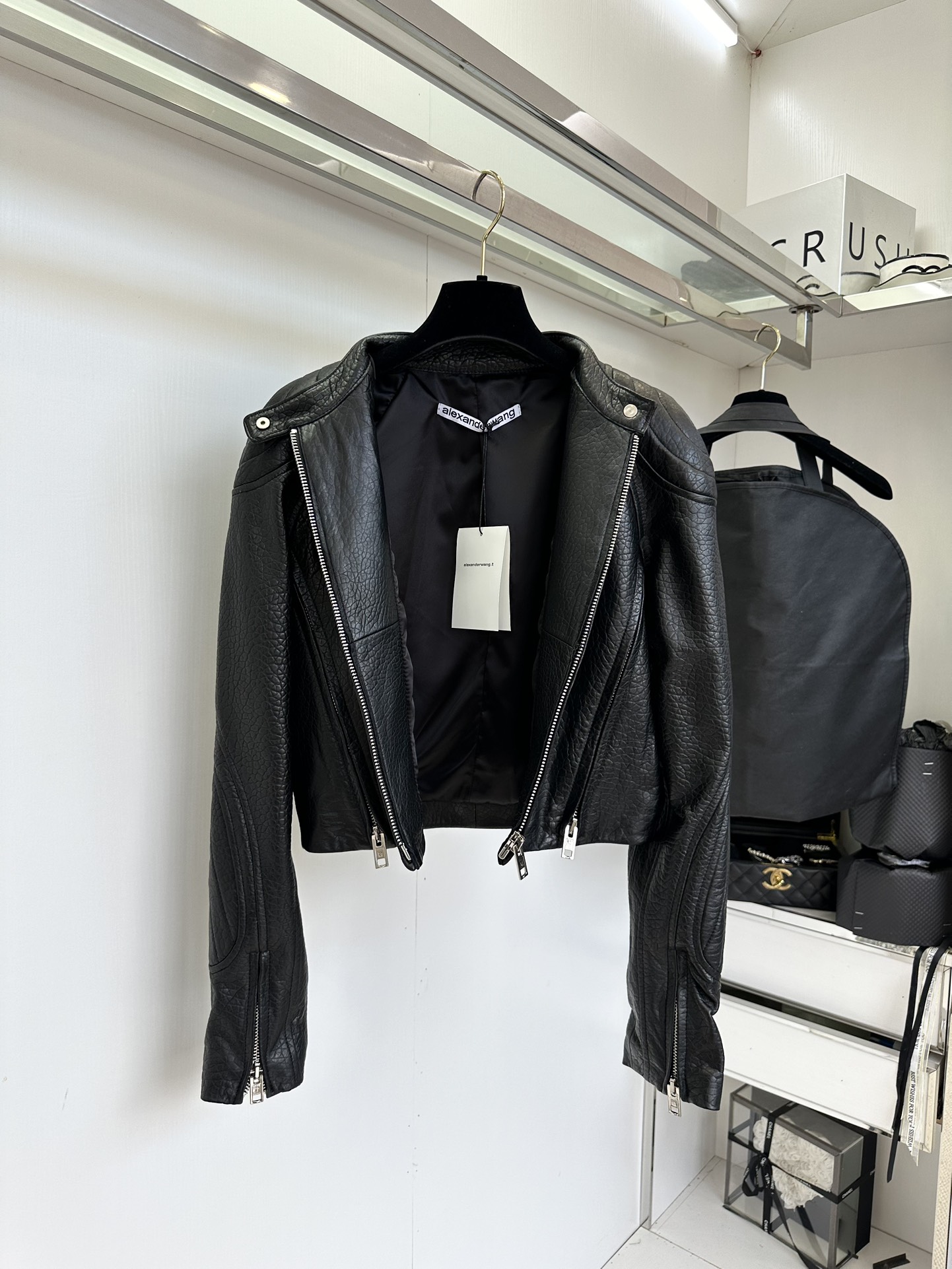 Retro Biker Lambskin Leather Jacket - Soft, Delicate, and Stylish 3 i1752304138 2389 1