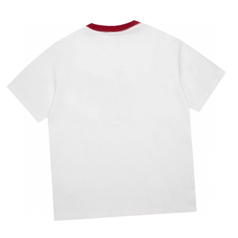 古驰/Gucci 夏季新款 小蓝蛇印花圆领短袖T恤 白色-Chinese UA Cheap High Quatity Brand Clothes Bags handbags Sneakers wholesale wholesaler seller from China Factory suppliers Fashion Clothing Shoes best Quality Beautiful Price 古驰/Gucci 夏季新款 小蓝蛇印花圆领短袖T恤 白色