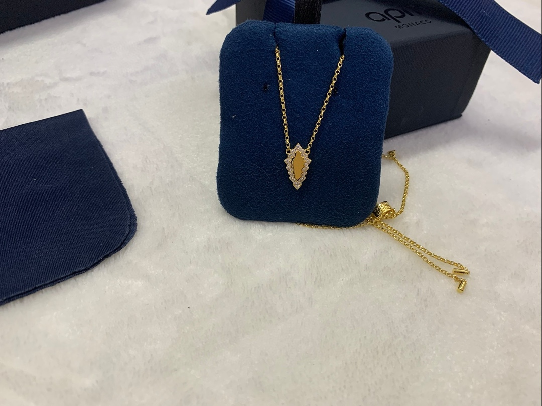  APm Monaco Éclat可调节项链密镶细节感高级设计饰品礼物. 