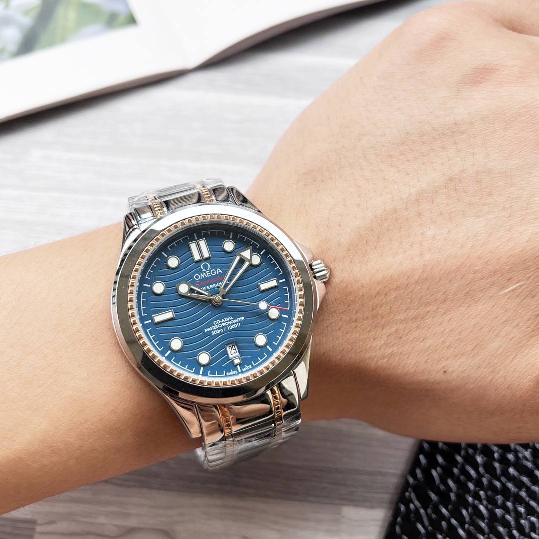 NO:339149,Unified [Exquisite Quality - Perfect Return] OMEGA Seahorse Series, boutique men's watch, with an elegant and leisurely appearance like a yacht. The top case is made of 316 stainless steel, equipped with Japanese imported Citizen 8215 machinery with zero repair from imported 316 steel strap. After multiple processes, it is sweat-proof and corrosion-resistant. Dial-sapphire high-definition mirror. The overall shell body is super three-dimensional. Fine craftsmanship, outstanding skills. Quality assurance. Size 40mm thick and 12mm. Noble and elegant, gentlemanly style, and a symbol of identity, showing your unique taste!,,omega19860909统一【精湛品质-完美归来】欧米茄 (OMEGA) 海马系列,精品男士腕表,外观有如游艇的高雅、悠闲气息,顶端表壳以316精钢打造,搭载日本进口西铁城8215机械 零返修 来自进口316钢表带 历经多道工序,防汗水,耐腐蚀 表盘-蓝宝石高清镜面 壳身整体超强立体感 精雕细琢,卓绝技艺 品质保证 尺寸40mm厚12mm 尊贵典雅,绅士风范,身份的象征,展现你的独特品味!,,omega,Watch