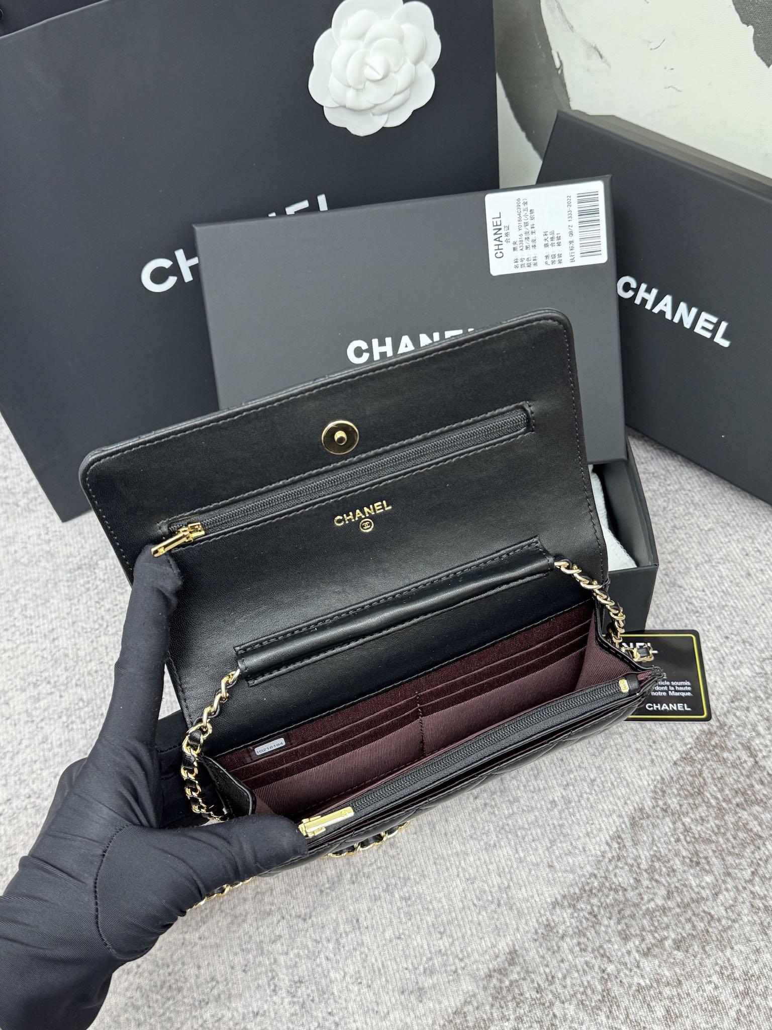 Chanel香奈儿 WOC发财包 かわいいデザインと使いやすさ