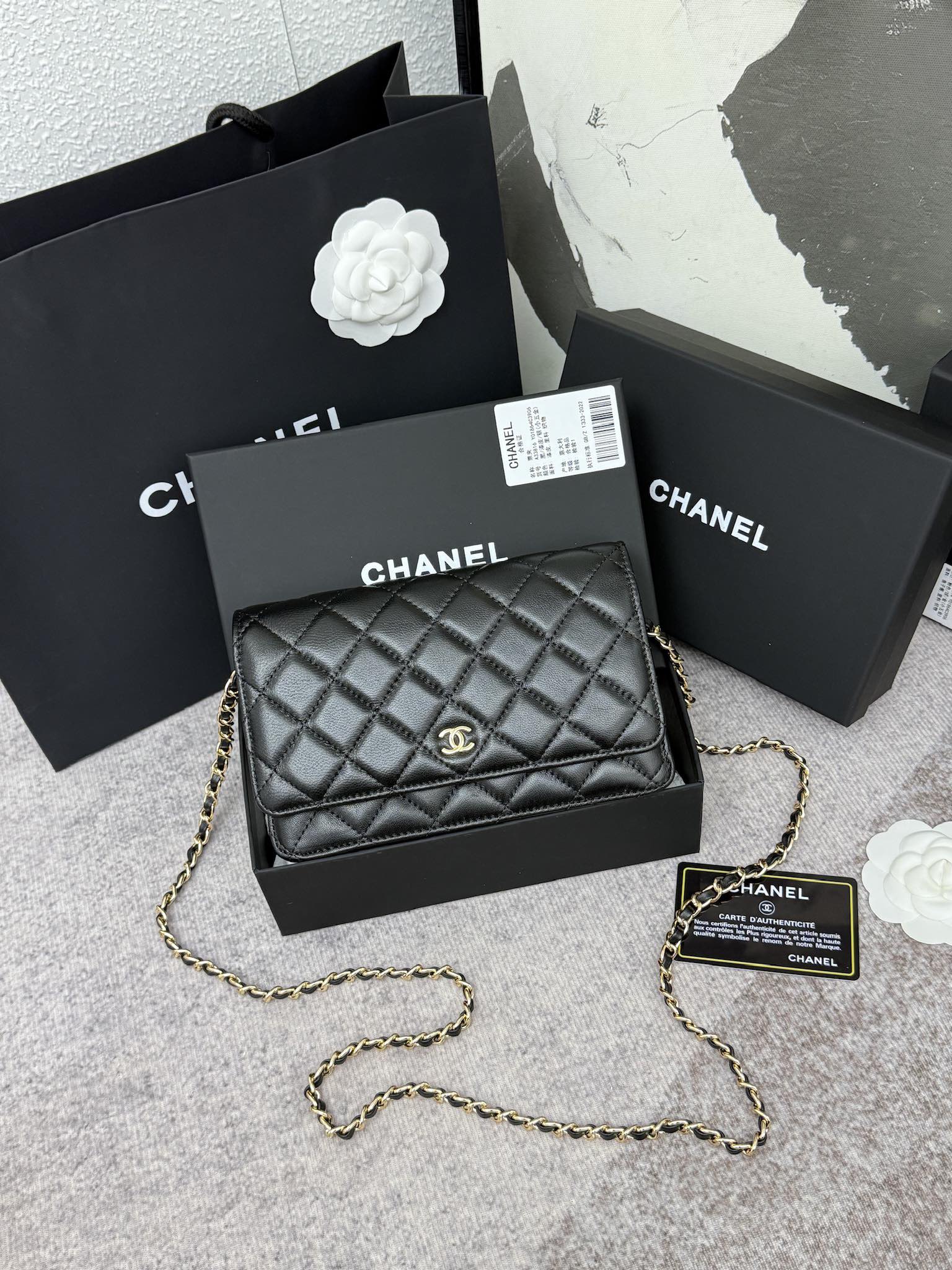 Chanel香奈儿 WOC发财包 かわいいデザインと使いやすさ