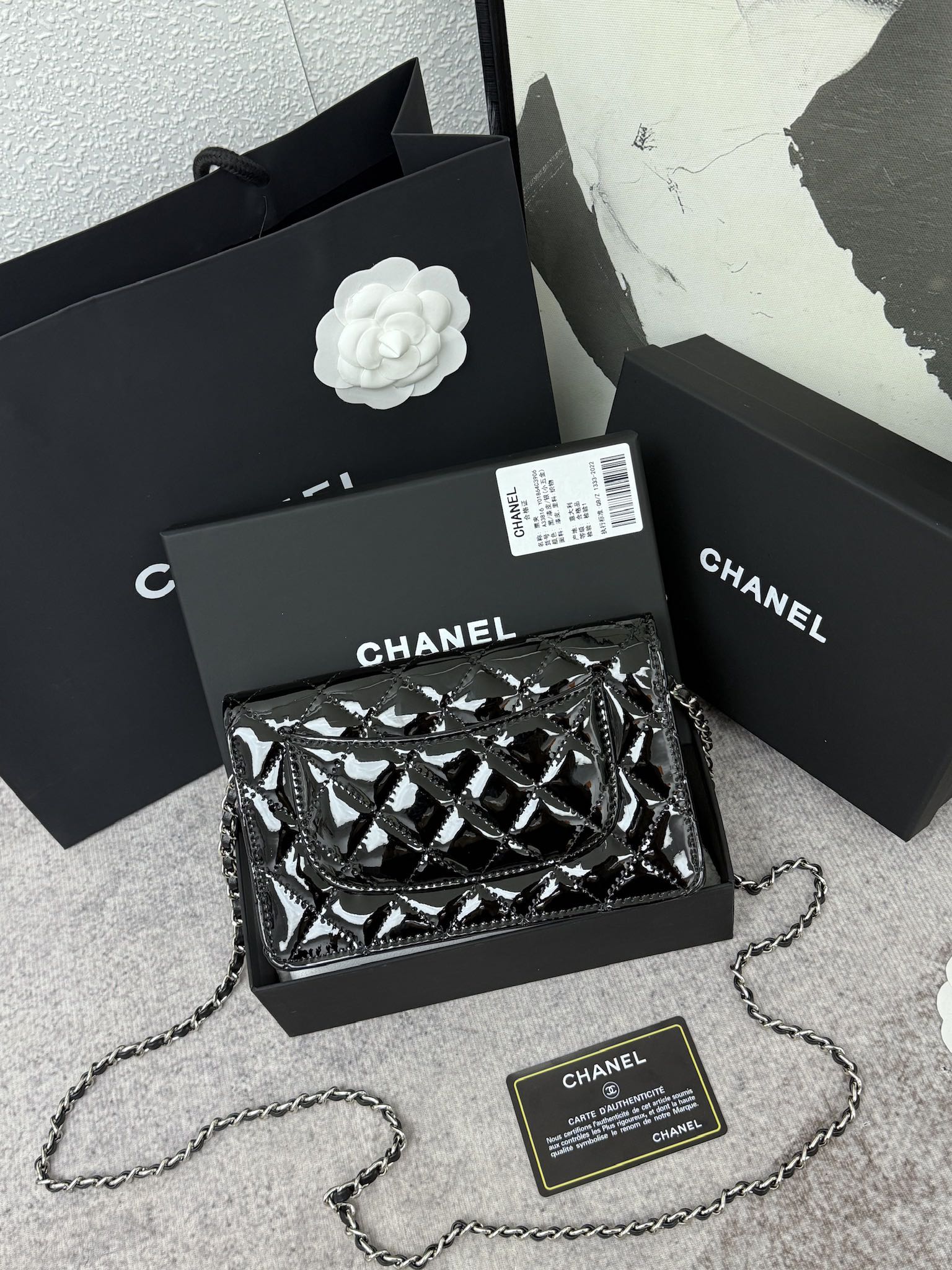 Chanel 香奈儿 woc发财包 小巧で可愛らしいデザイン