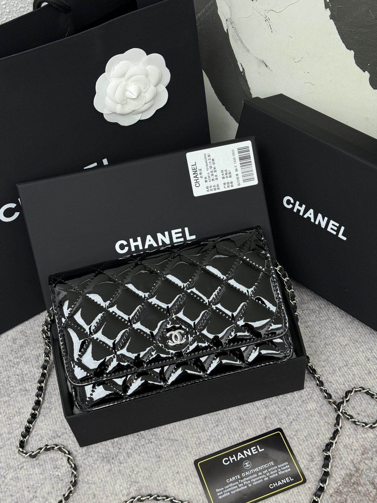 Chanel 香奈儿 woc发财包 小巧で可愛らしいデザイン