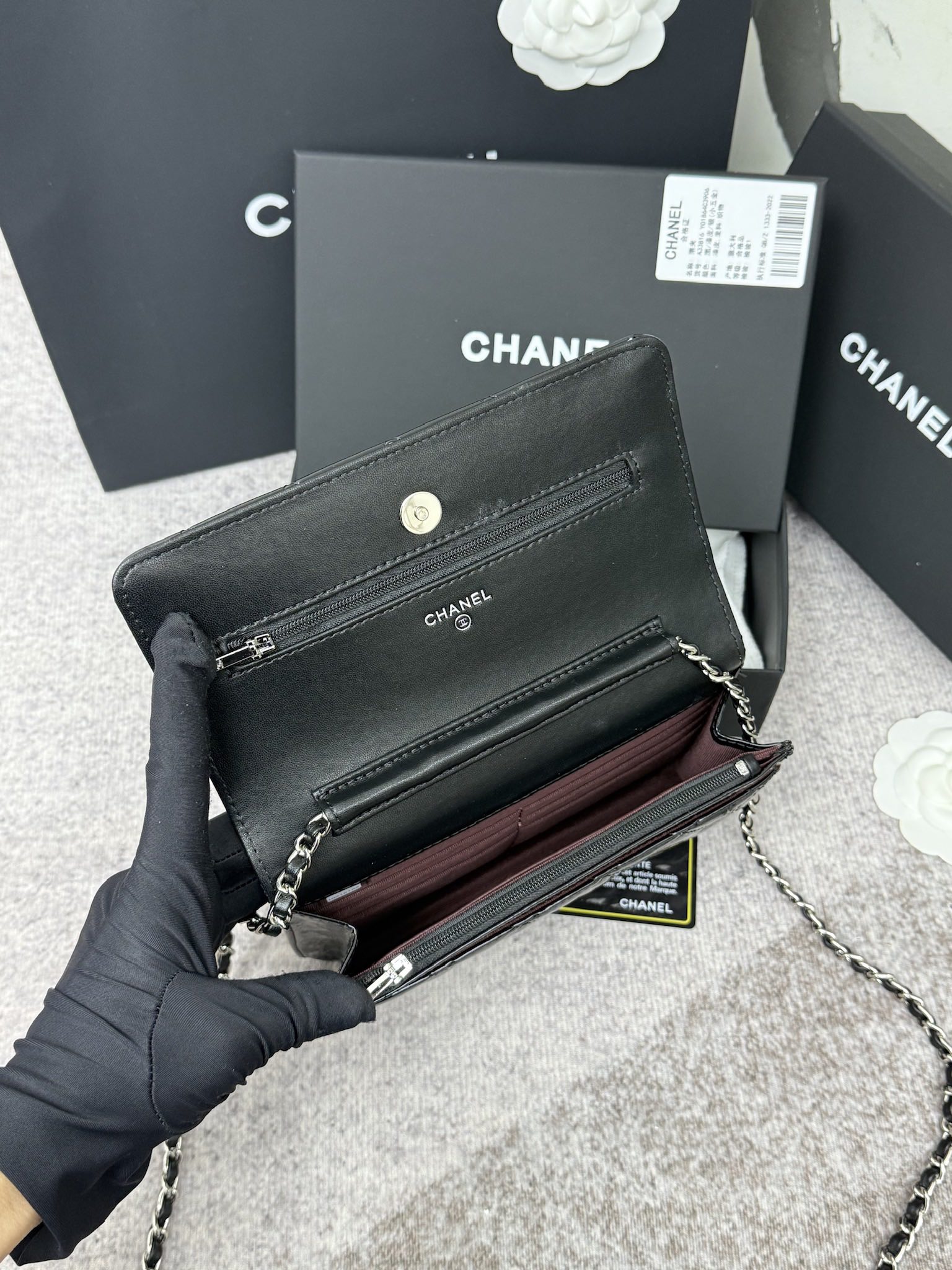 Chanel 香奈儿 woc发财包 小巧で可愛らしいデザイン